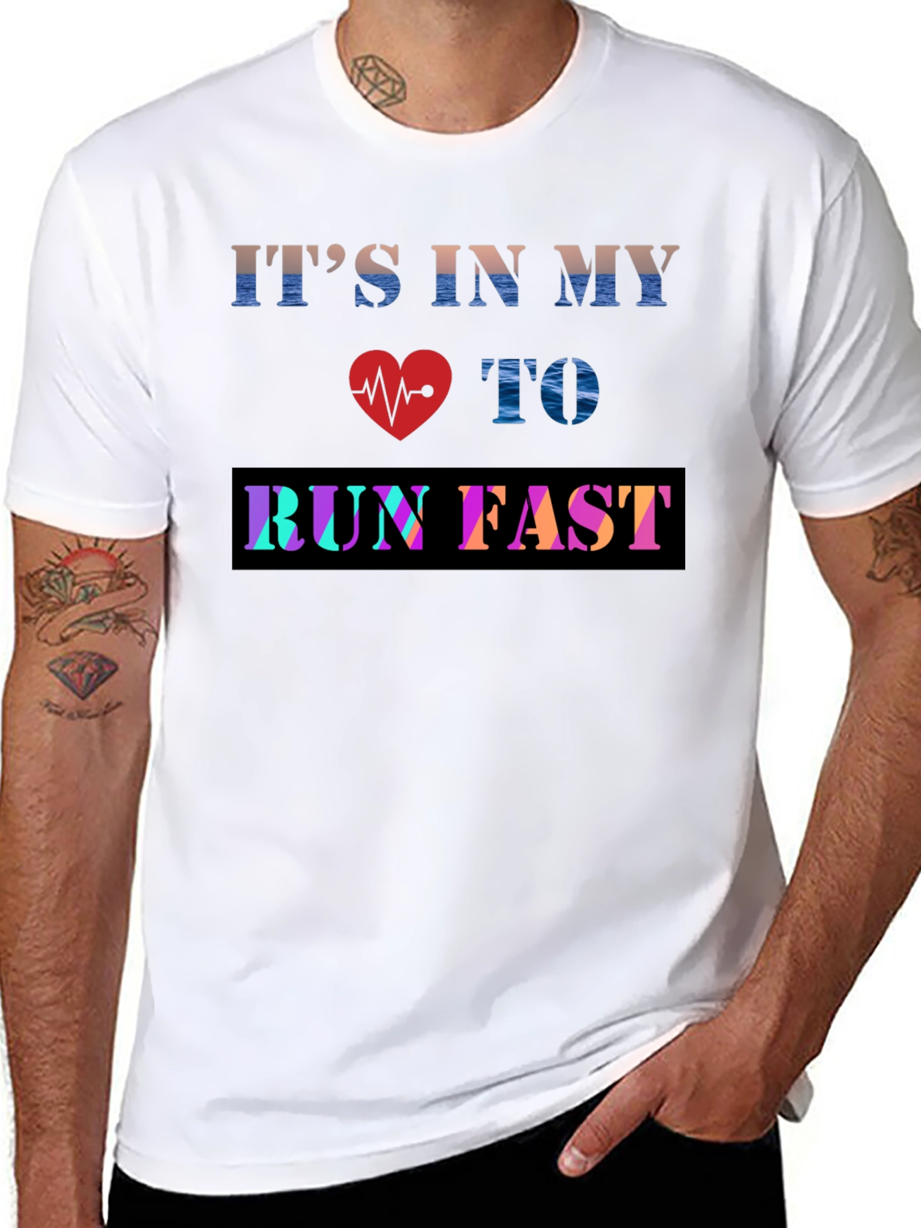 Its In My Heart To Run Fast T-Shirt