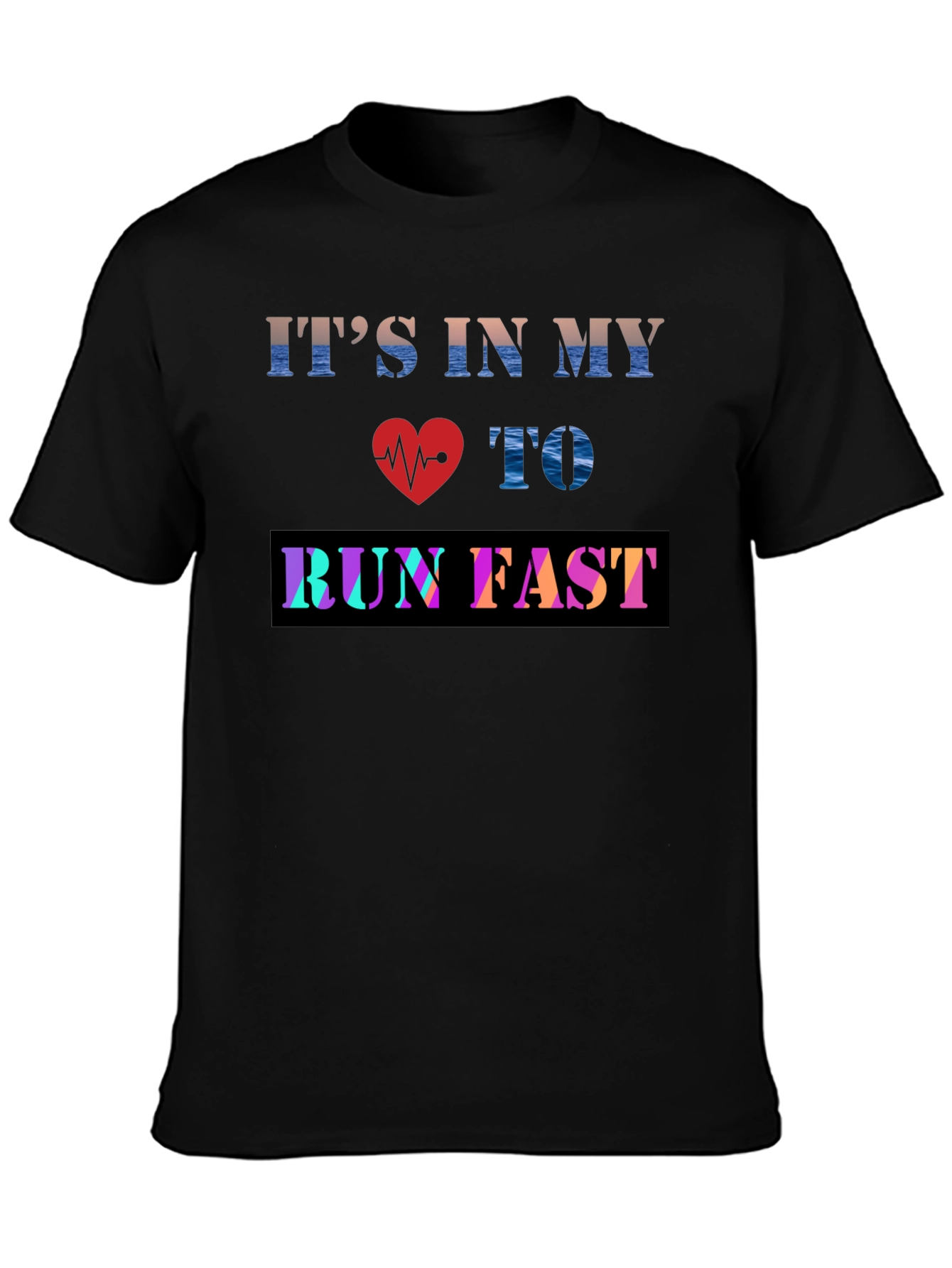 Its In My Heart To Run Fast T-Shirt