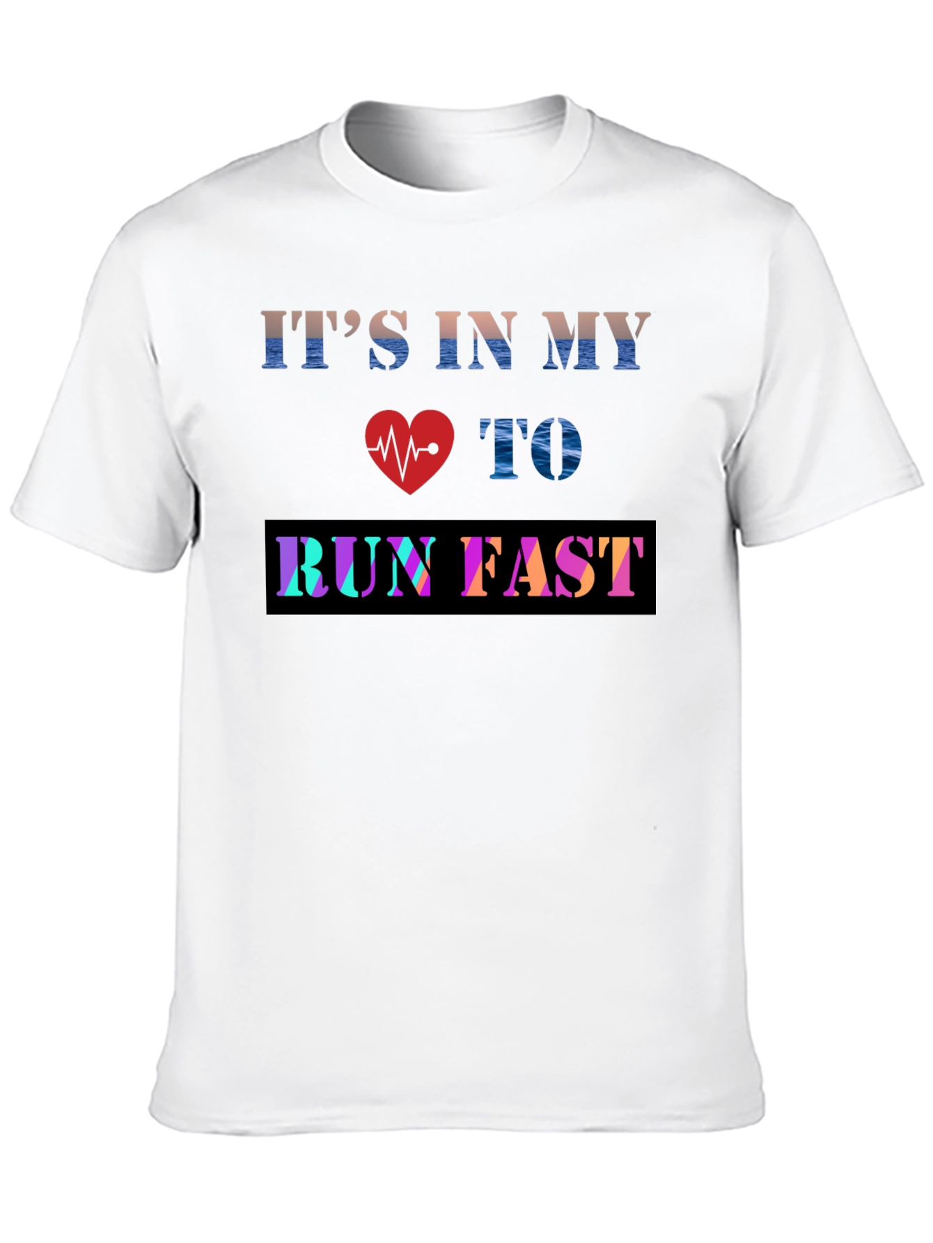 Its In My Heart To Run Fast T-Shirt