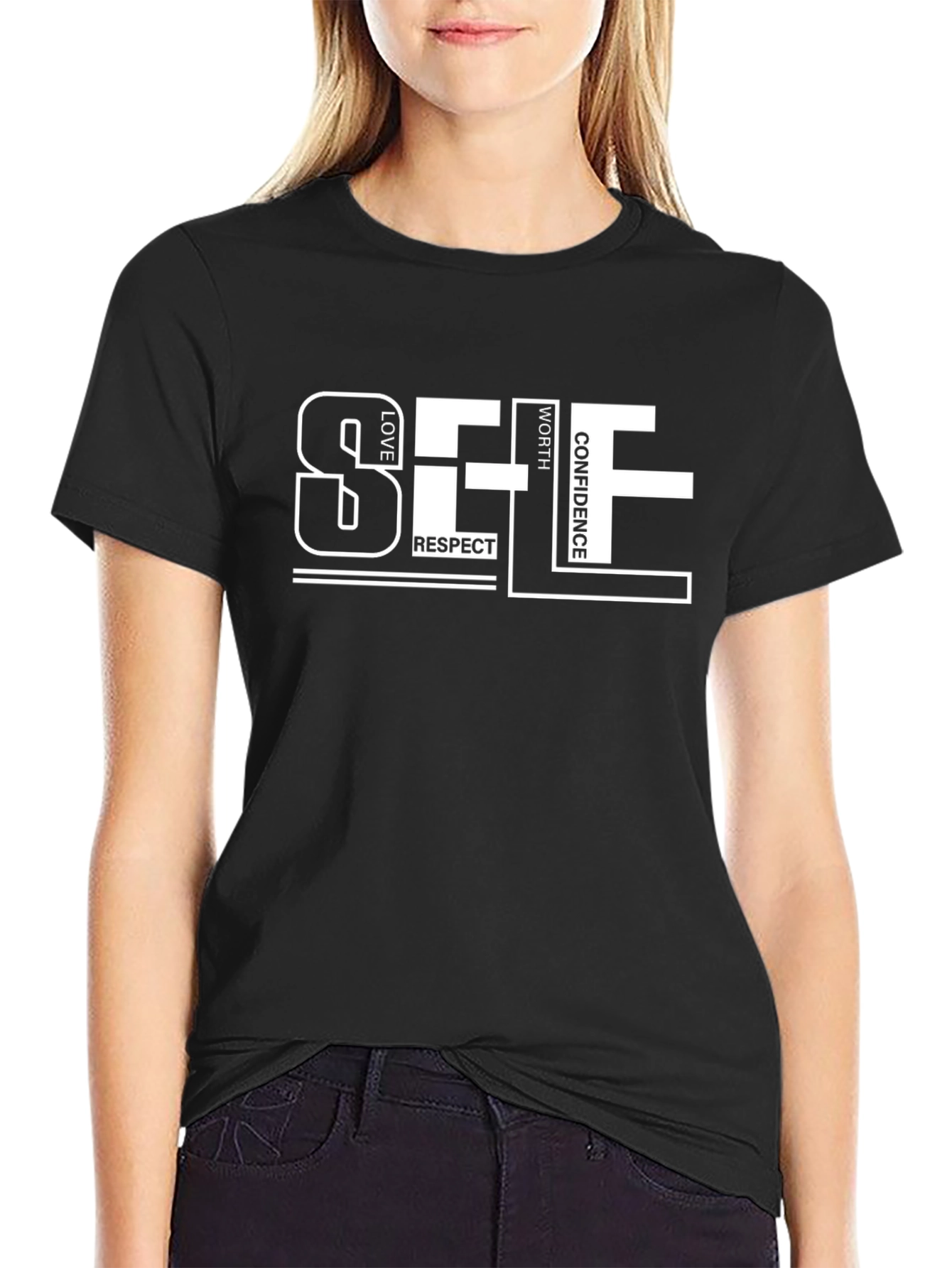 SELF Love Respect T-Shirt - Confident & Worthy