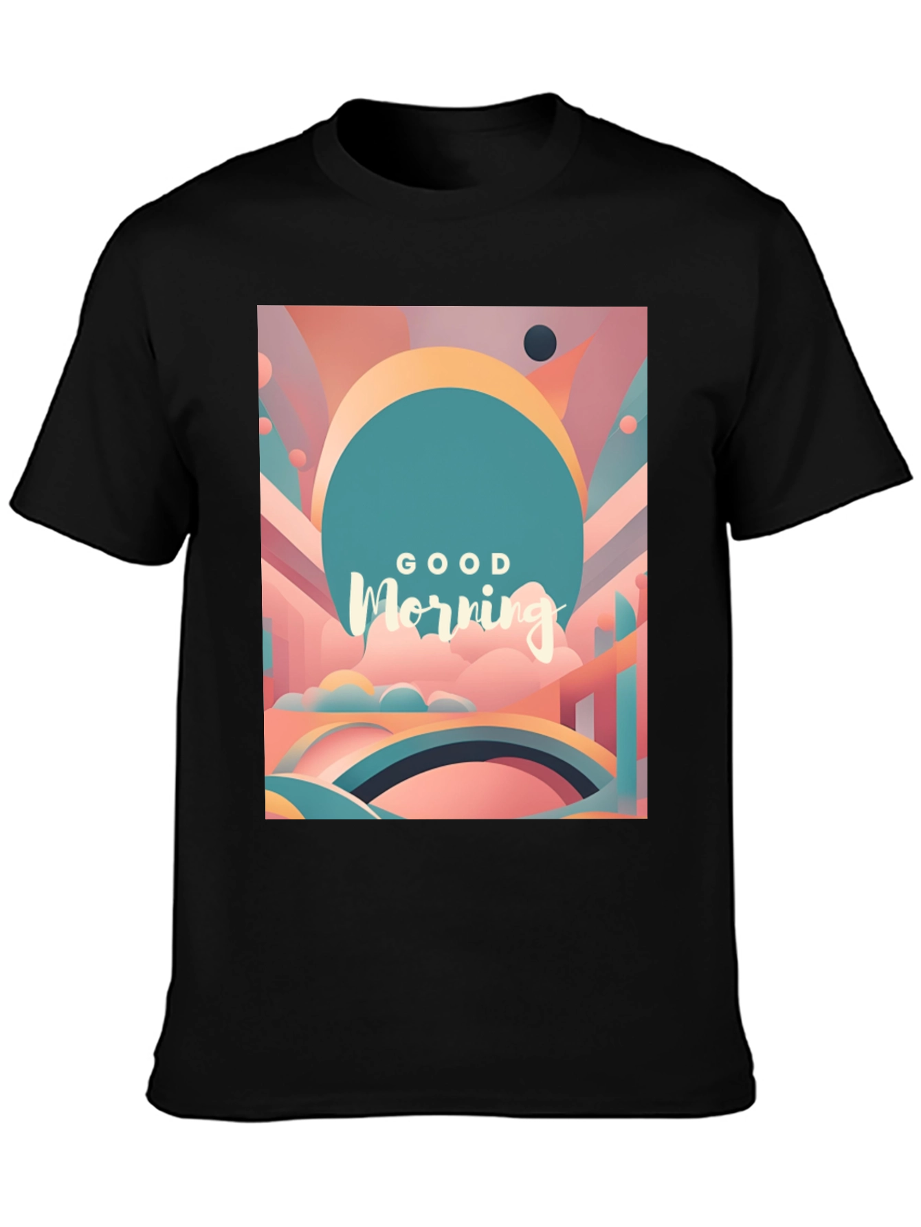 Good Morning Graphic T-Shirt - Stylish Comfort