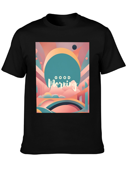 Good Morning Graphic T-Shirt - Stylish Comfort