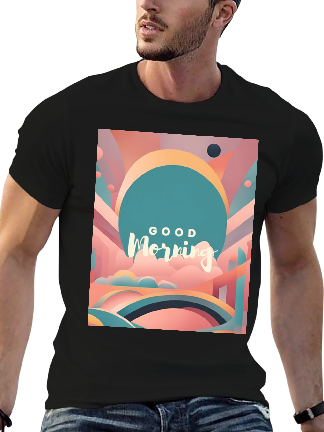 Good Morning Graphic T-Shirt - Stylish Comfort