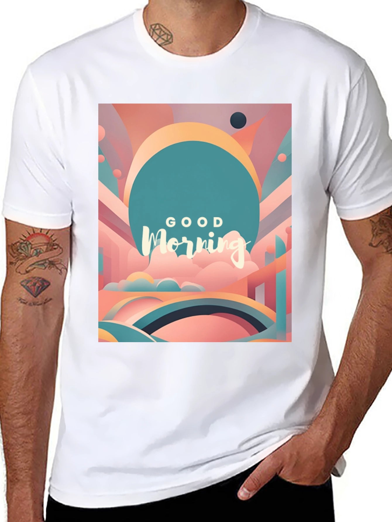 Good Morning Graphic T-Shirt - Stylish Comfort