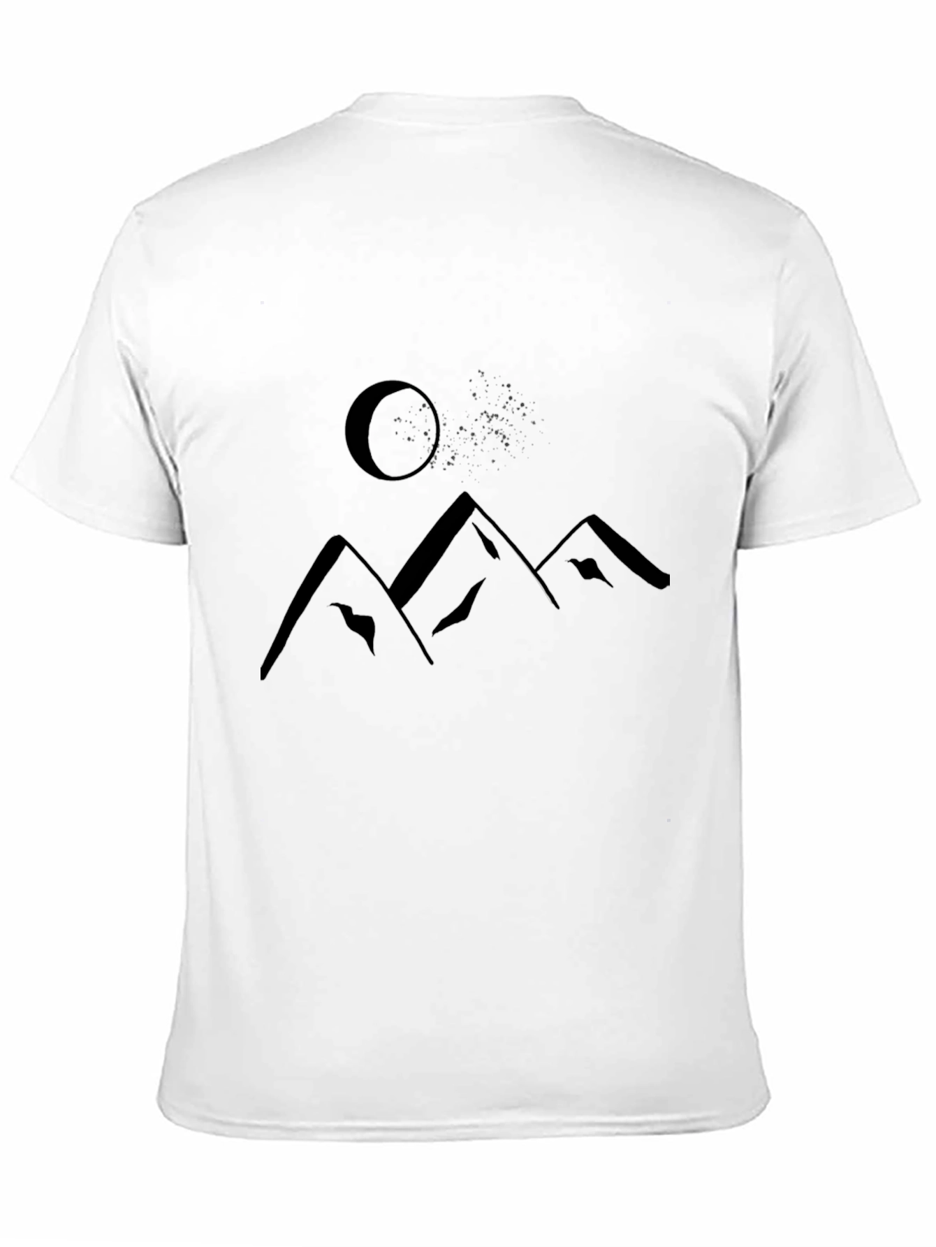 Mountain Moon Mens Graphic Tee