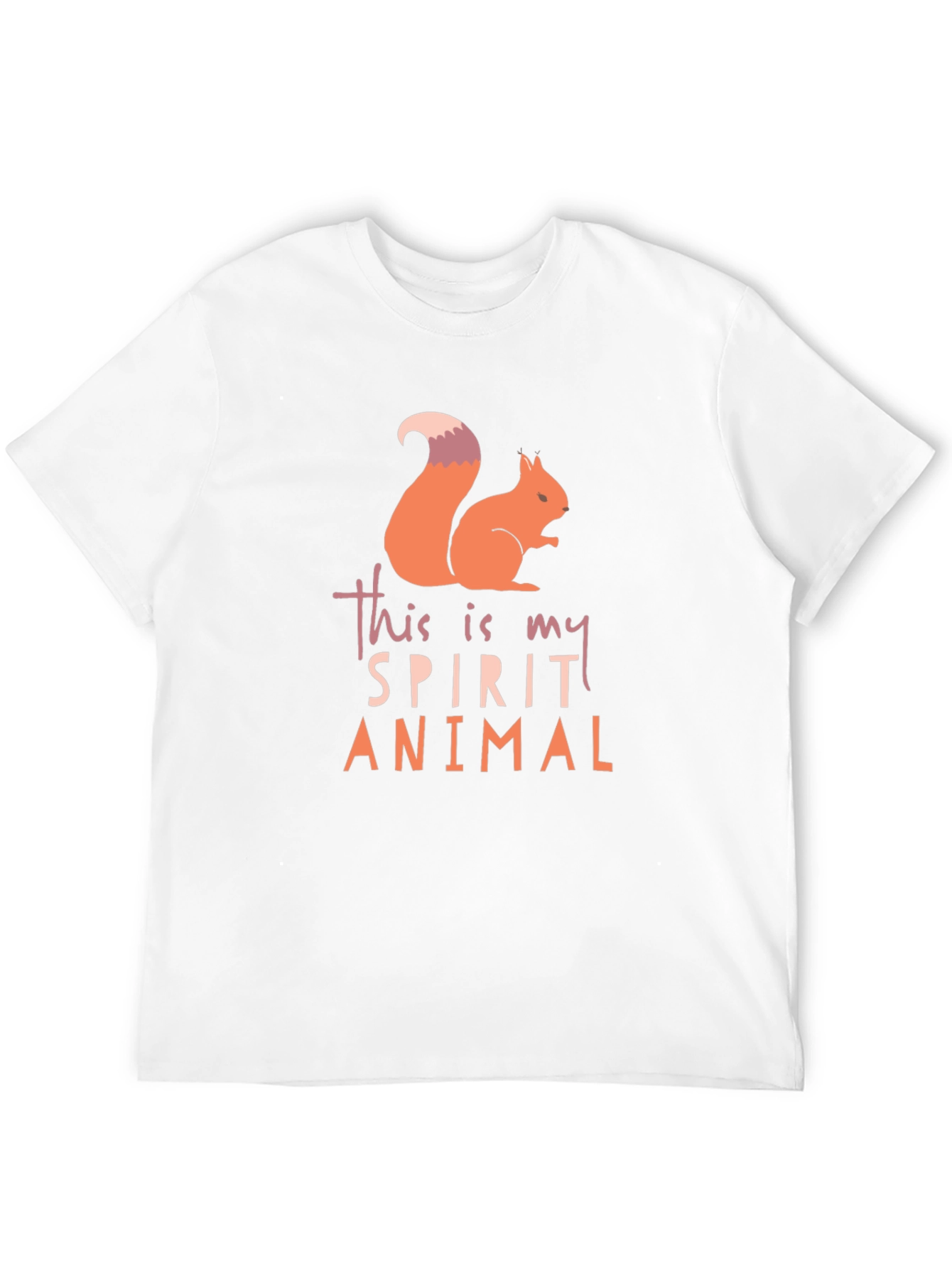 Squirrel Spirit Animal Graphic Tee