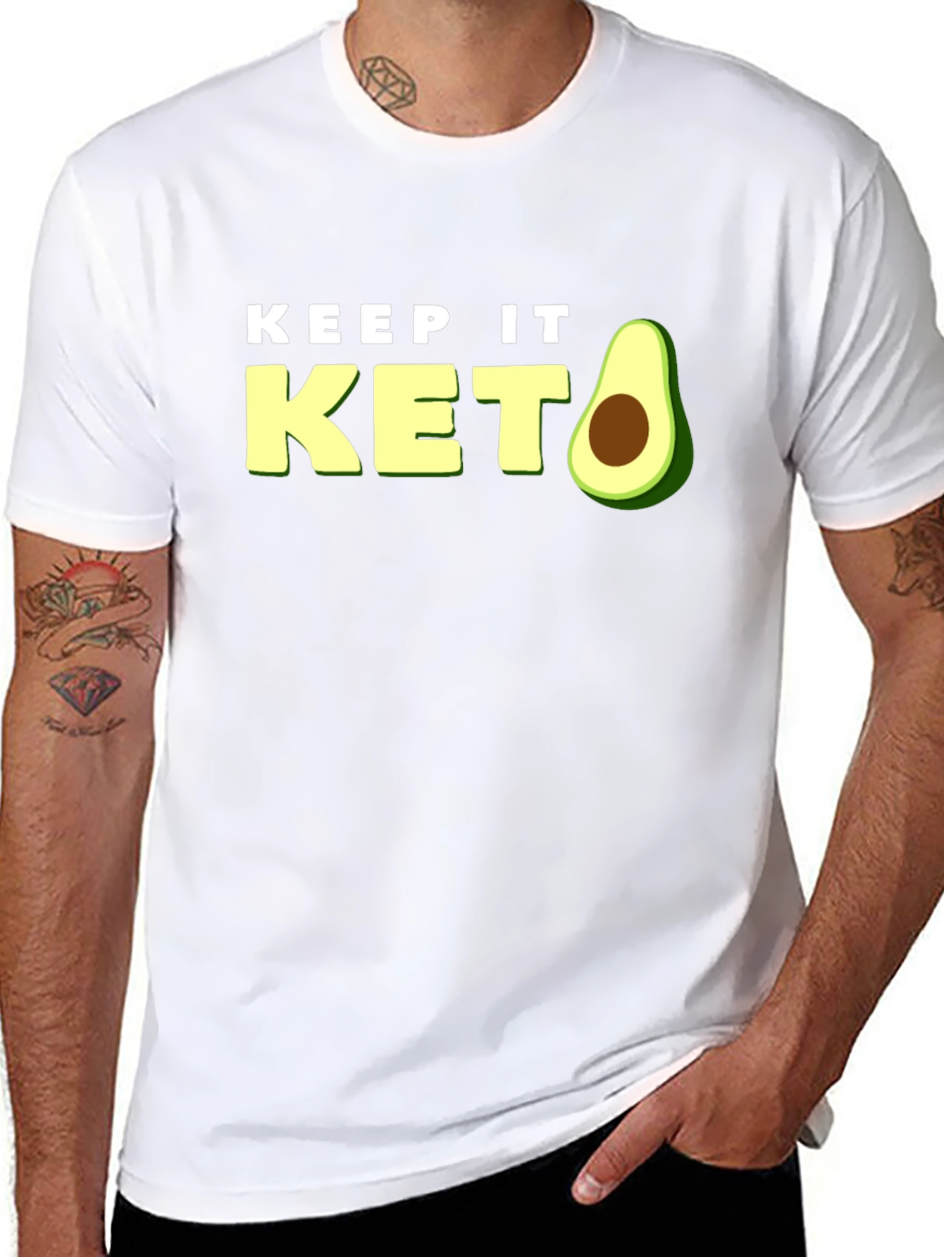 Keep It Keto Avocado T-Shirt