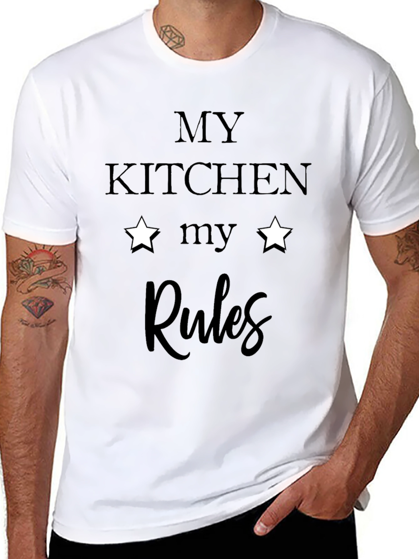 My Kitchen My Rules Graphic Tee