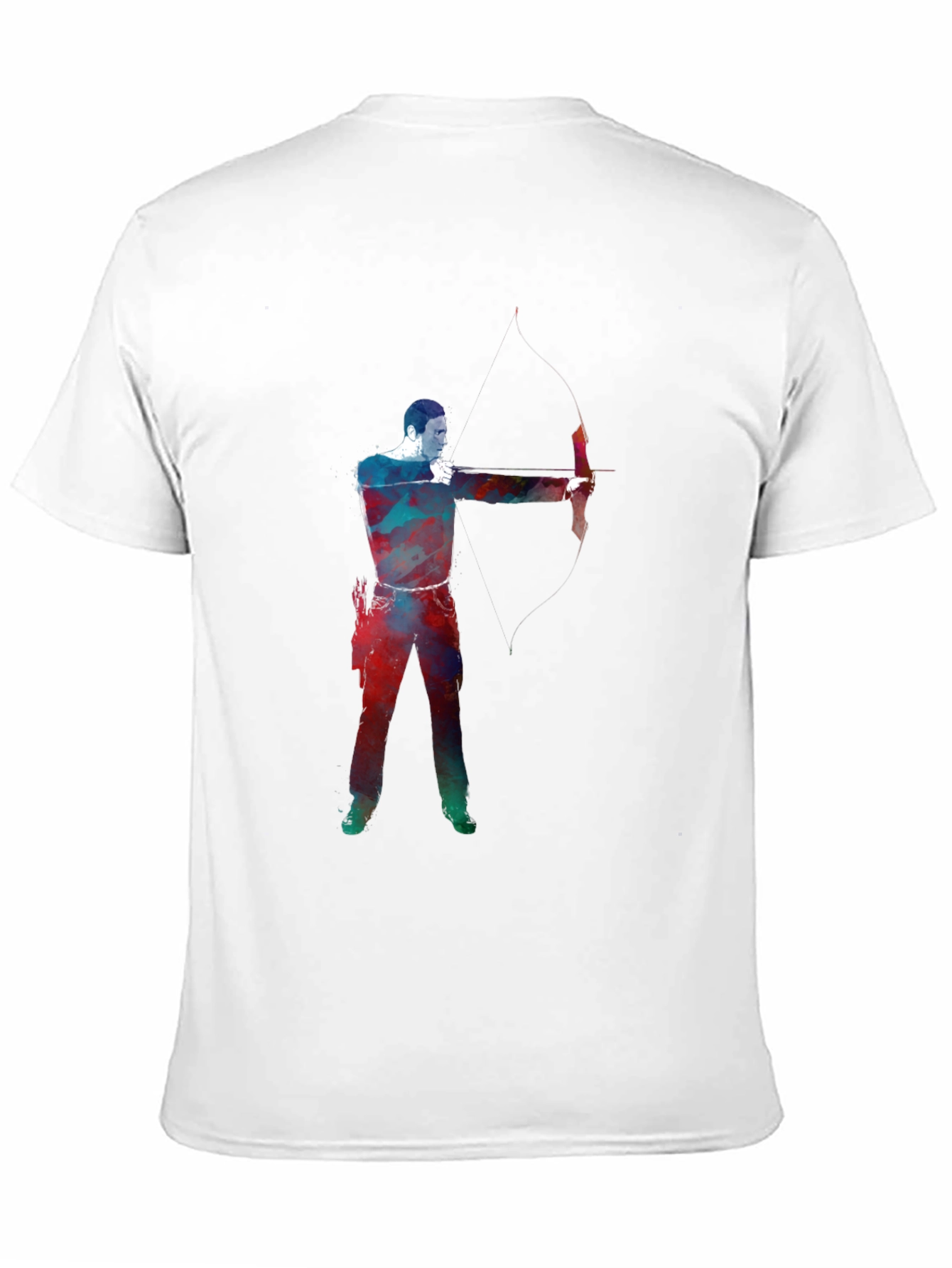 Archery Design Black T-Shirt