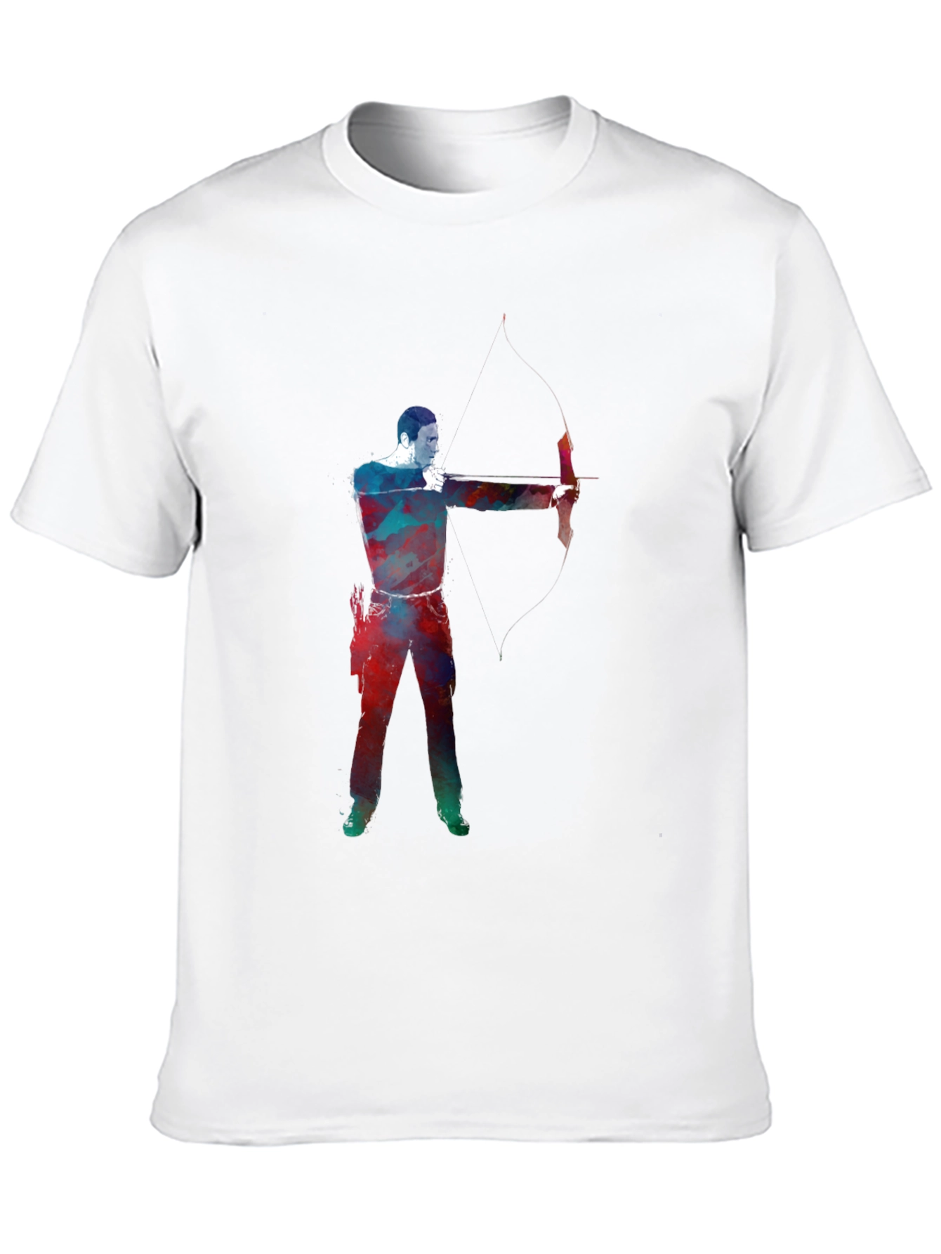 Archery Design Black T-Shirt