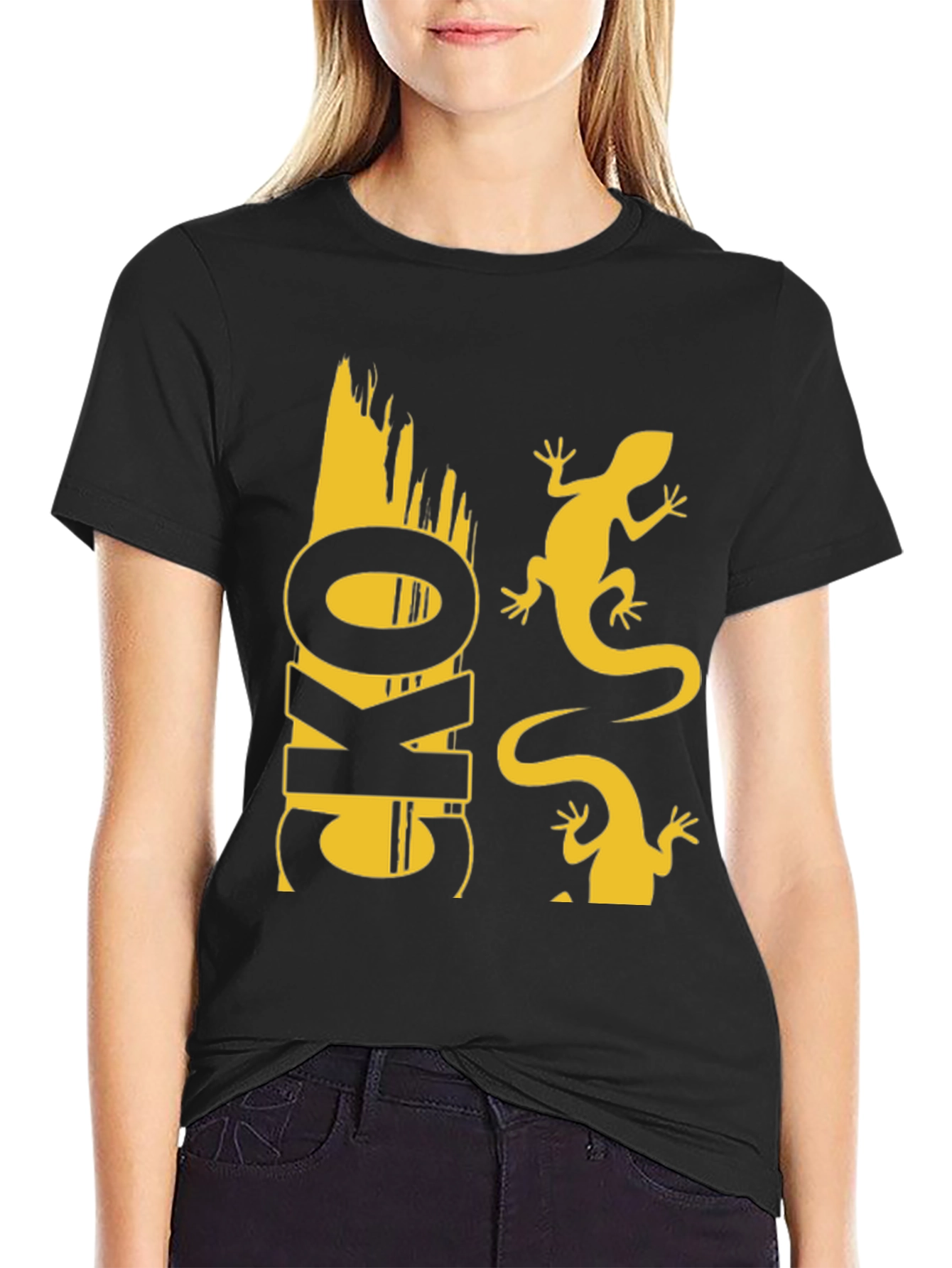Cool Graphic Tee - Lizards & Lettering