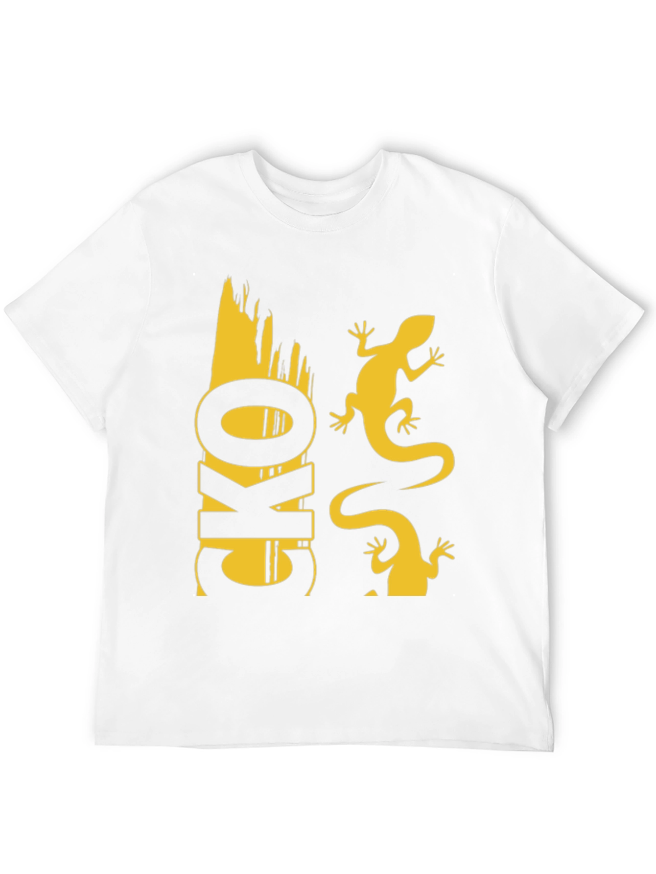 Cool Graphic Tee - Lizards & Lettering