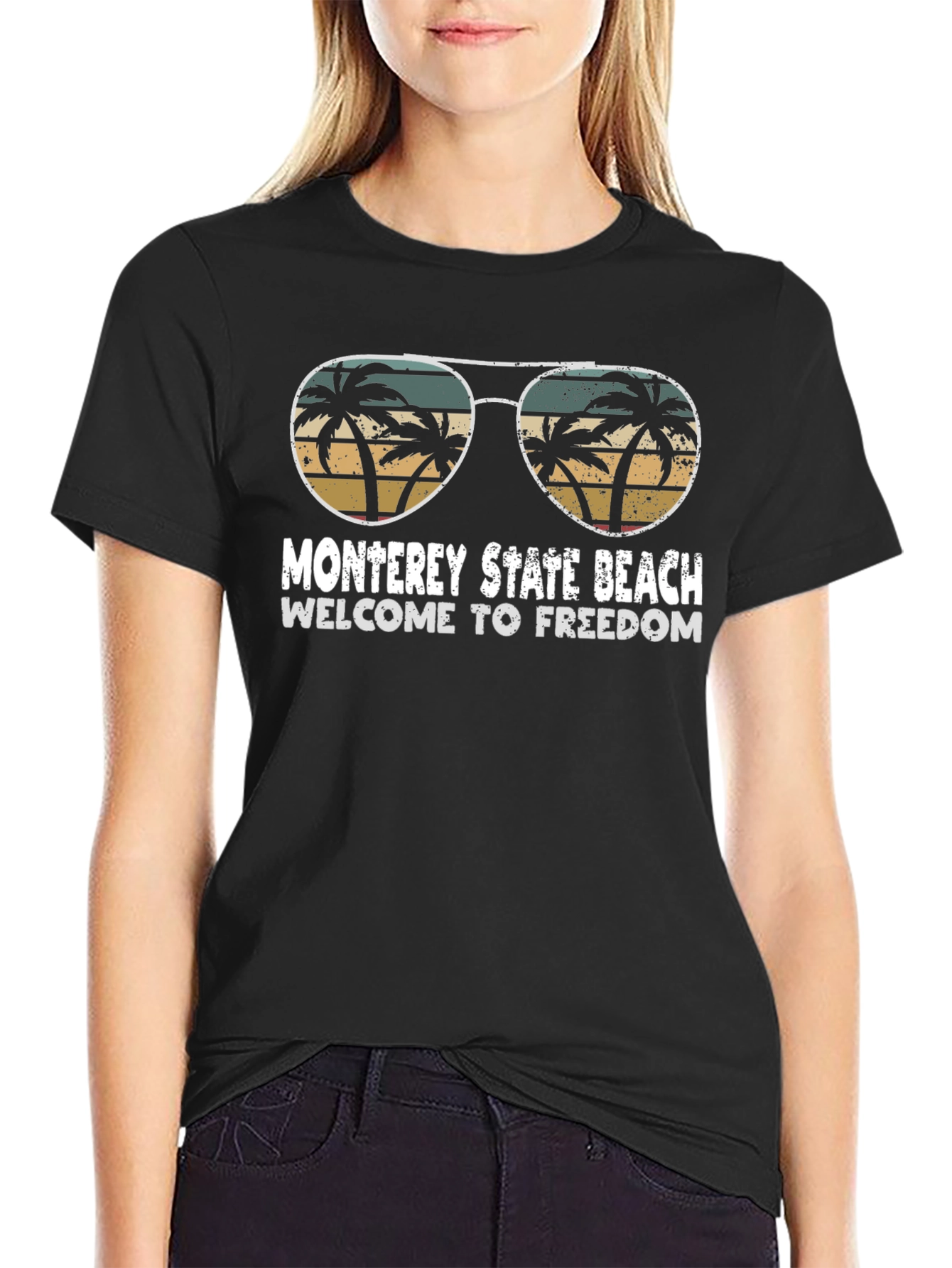 Monterey State Beach Graphic Tee