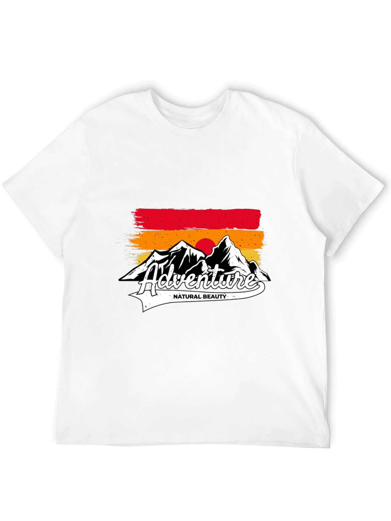 Adventure Natural Beauty Graphic Print T-Shirt