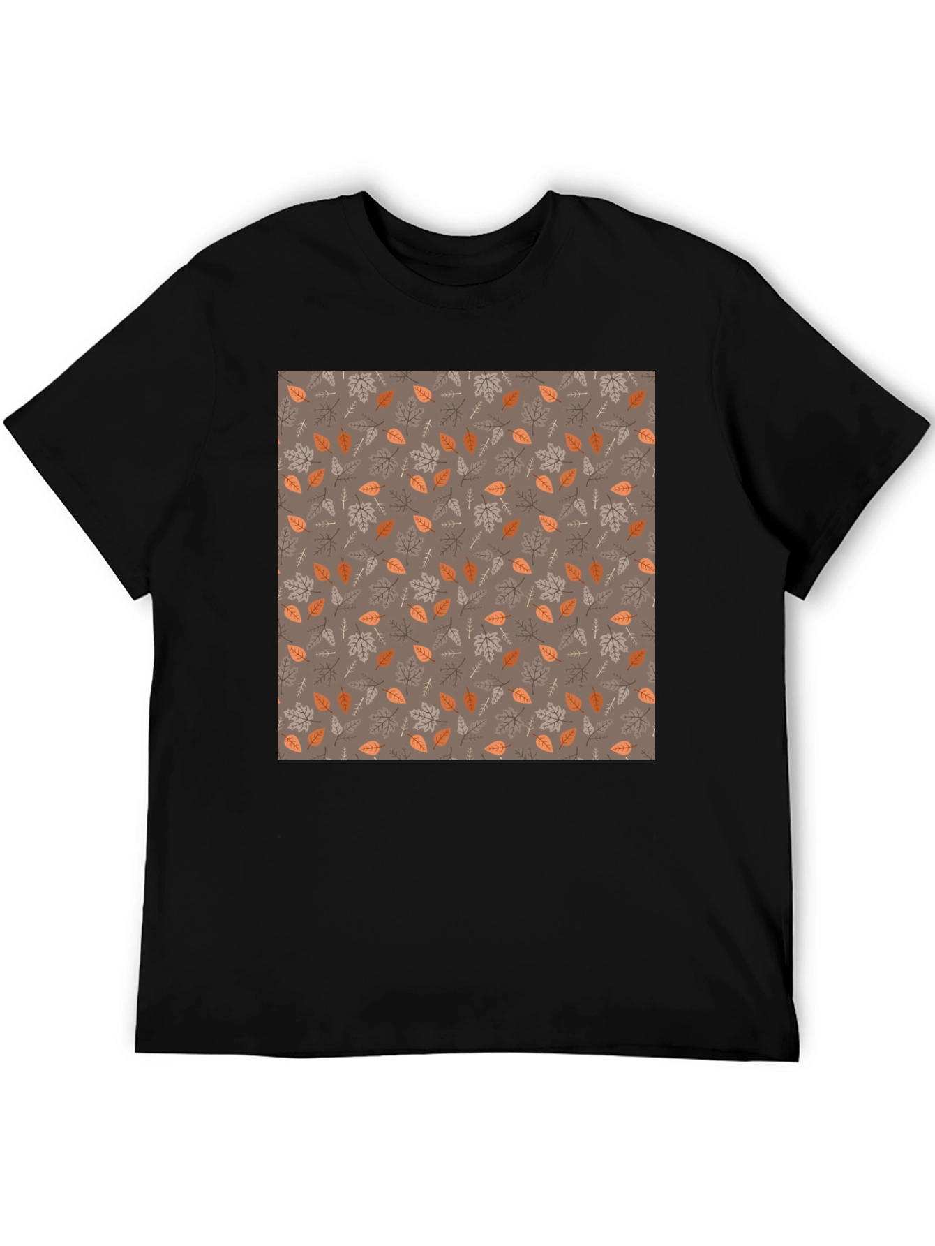 Autumn Leaf Print T-Shirt