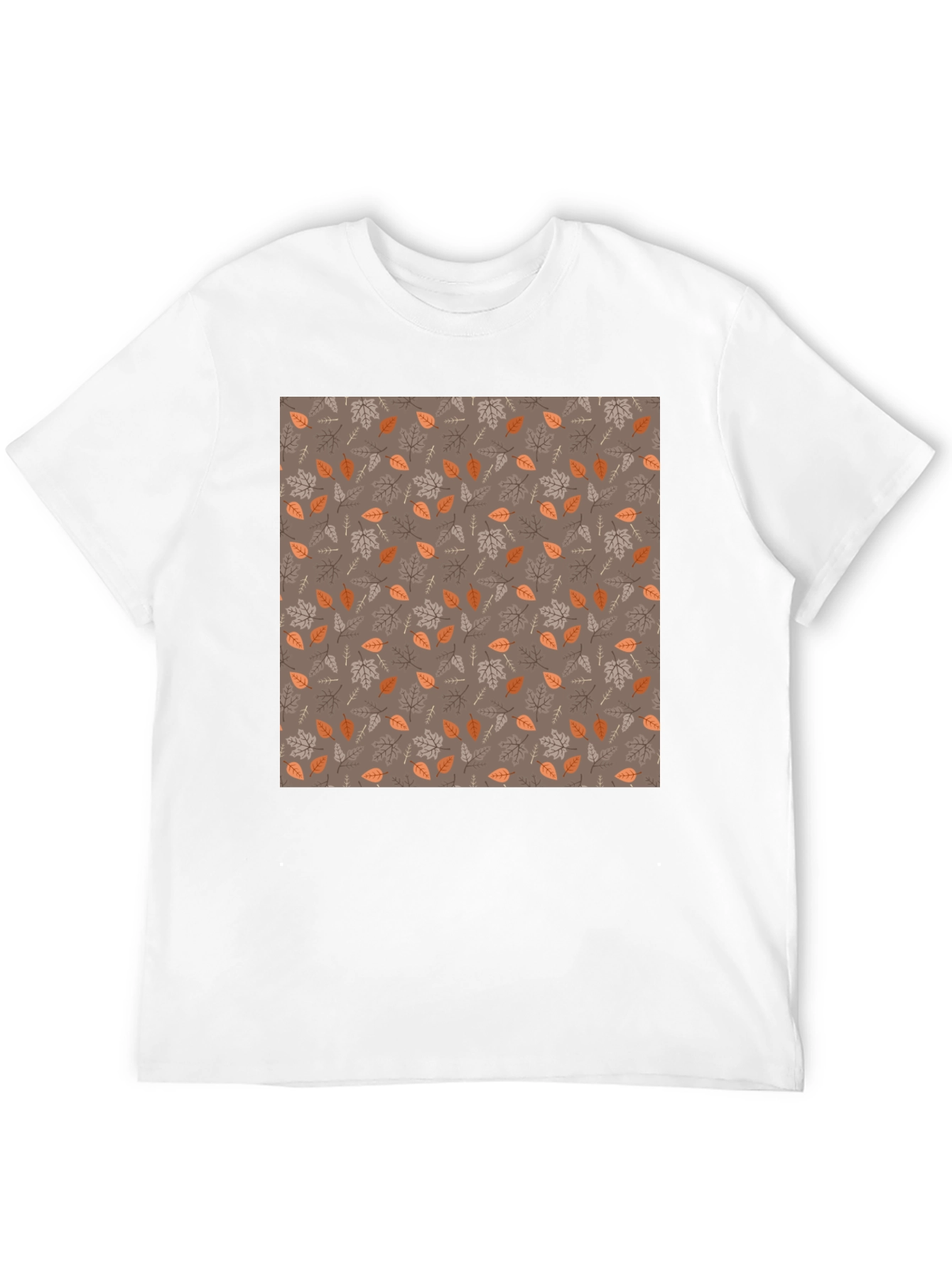 Autumn Leaf Print T-Shirt