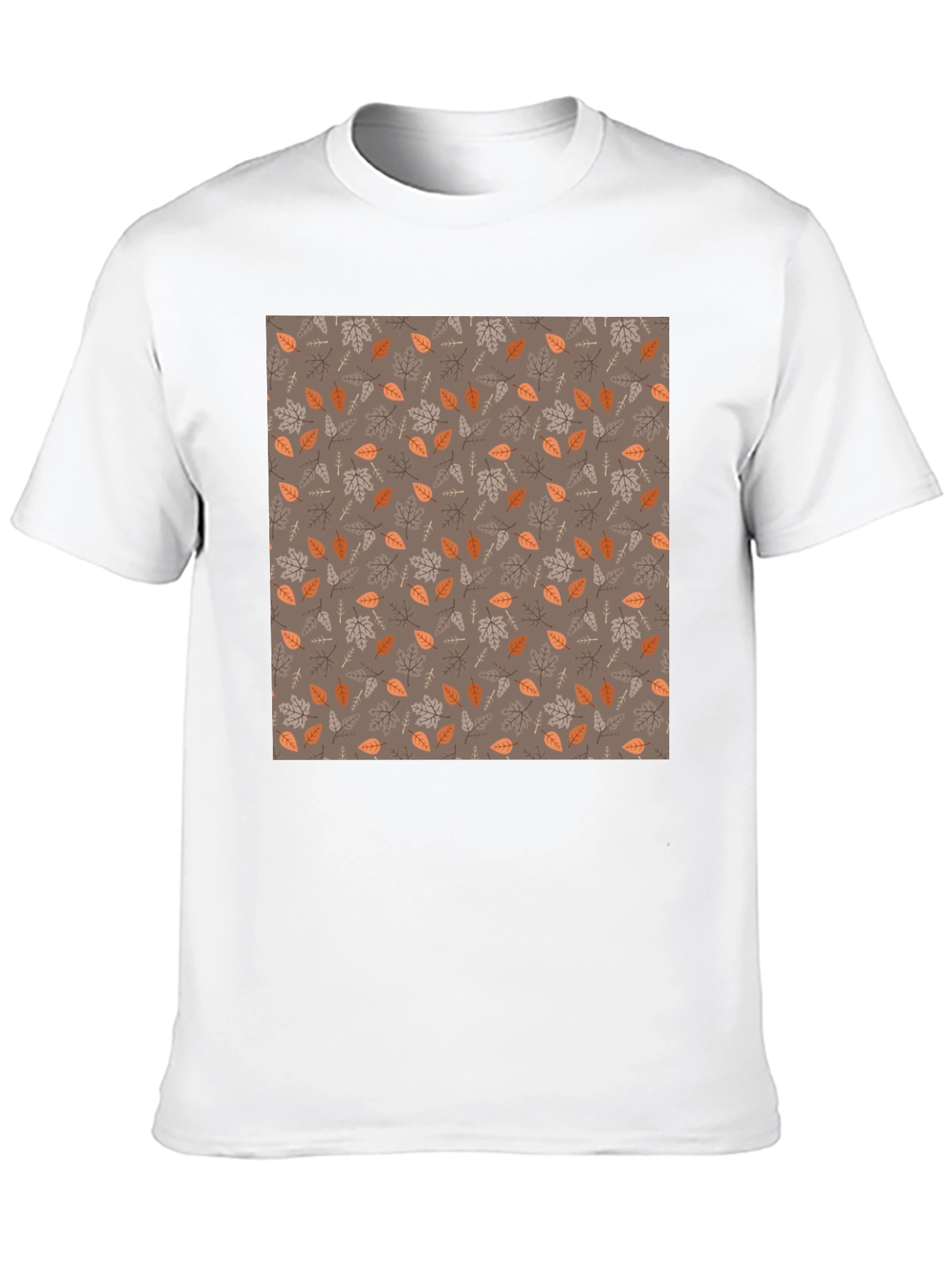 Autumn Leaf Print T-Shirt