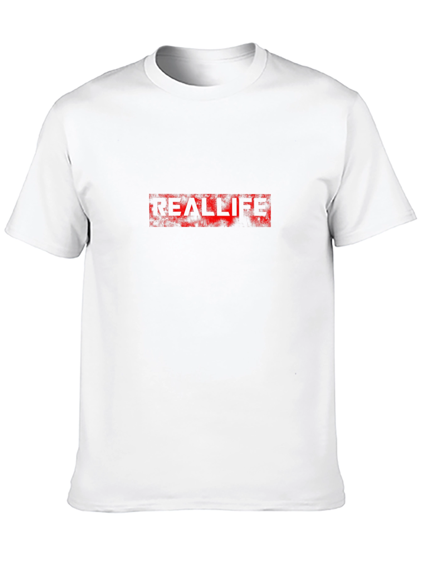 Real Life Black T-Shirt