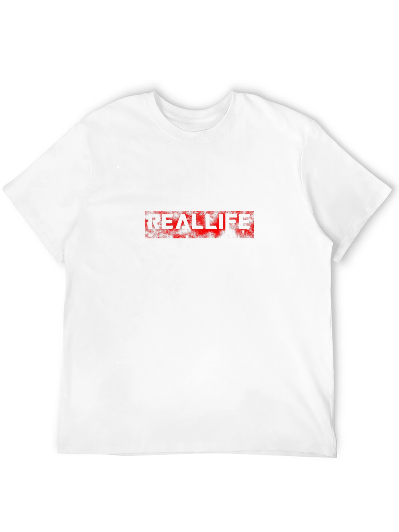 Real Life Black T-Shirt