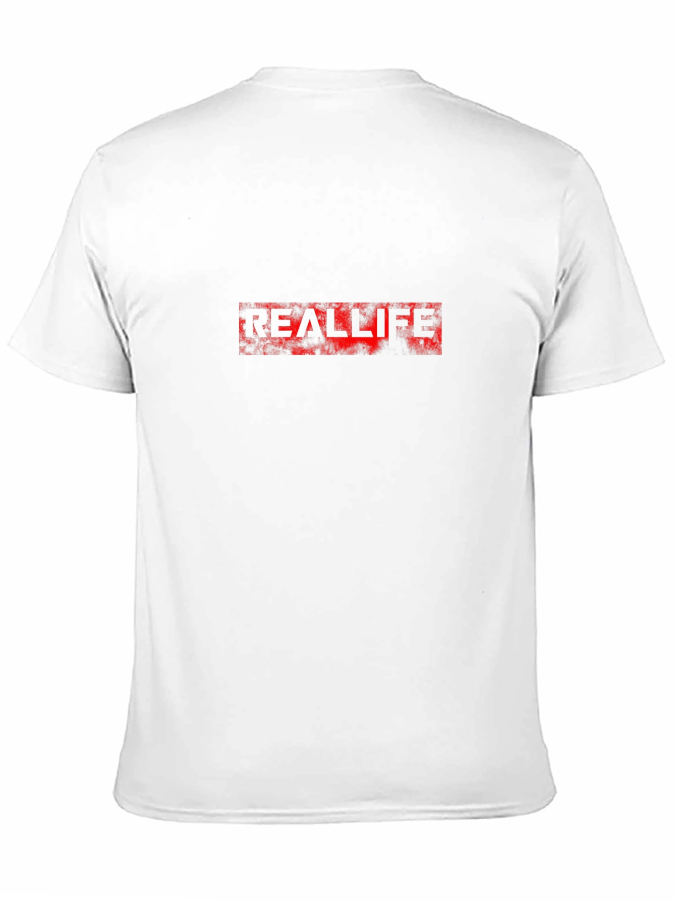 Real Life Black T-Shirt