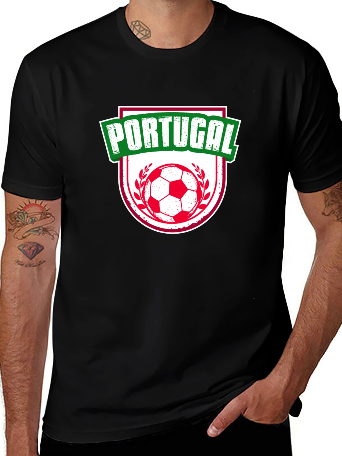 Portugal Soccer T-Shirt Football Fan Tee