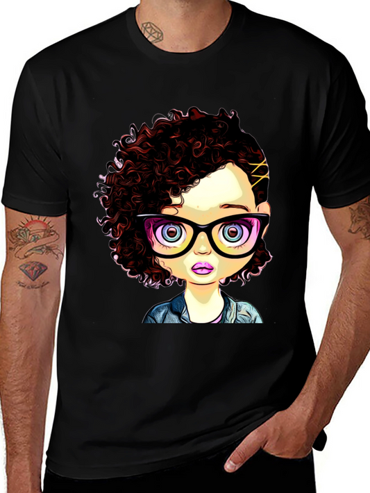 Funky Cartoon Girl T-Shirt
