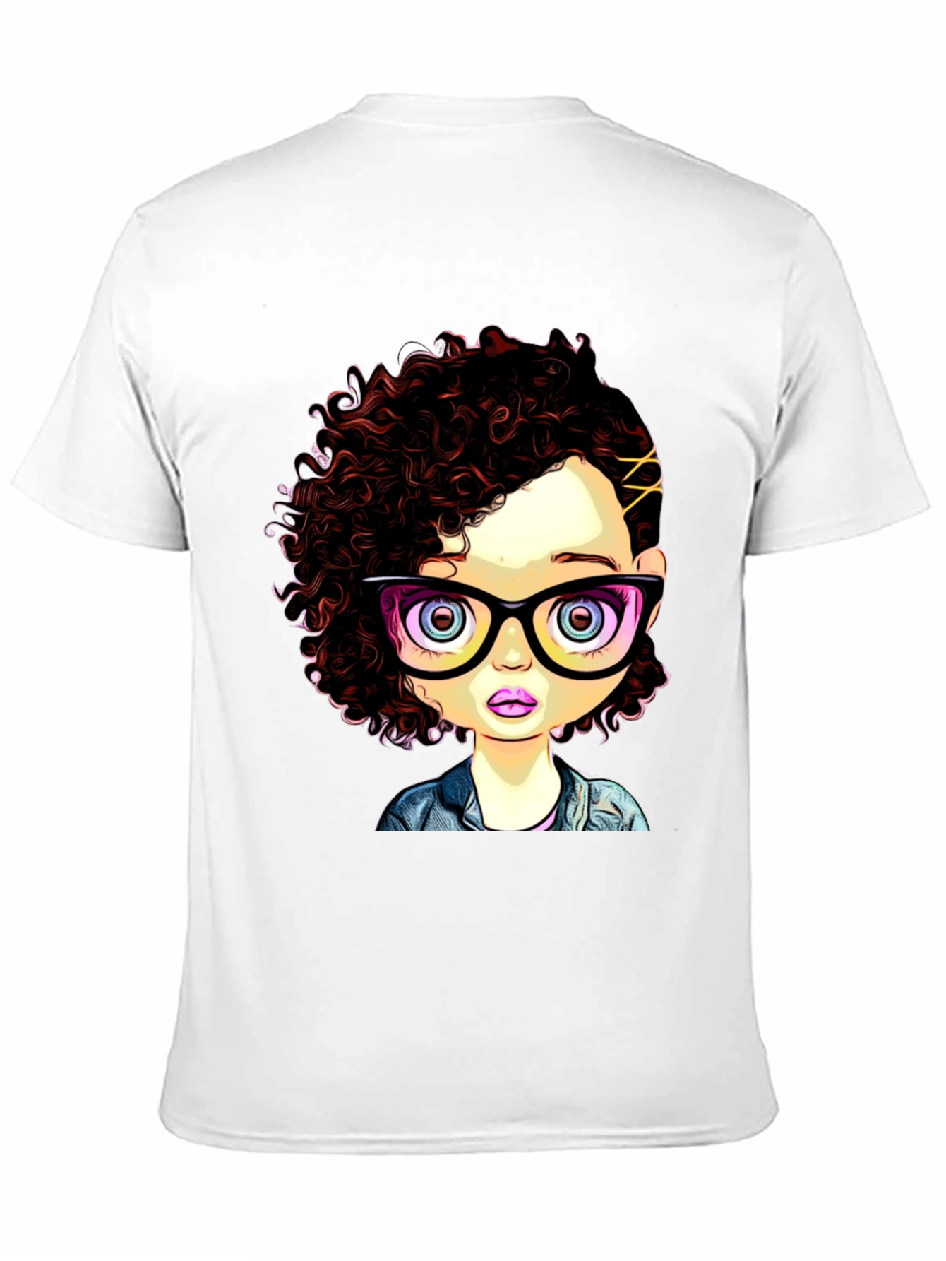 Funky Cartoon Girl T-Shirt