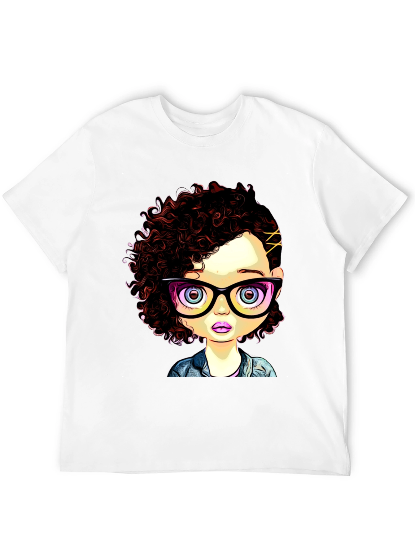 Funky Cartoon Girl T-Shirt