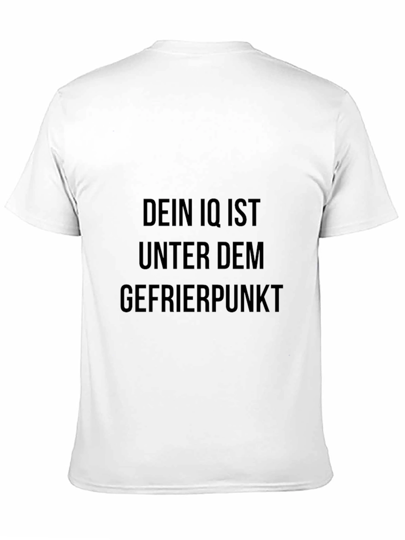 Funny German Slogan Black T-Shirt