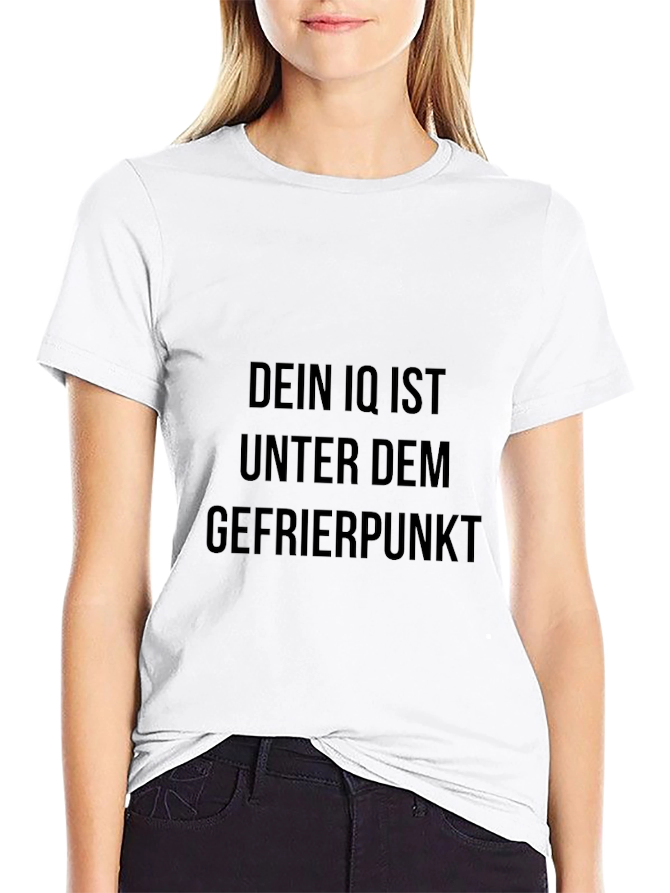 Funny German Slogan Black T-Shirt