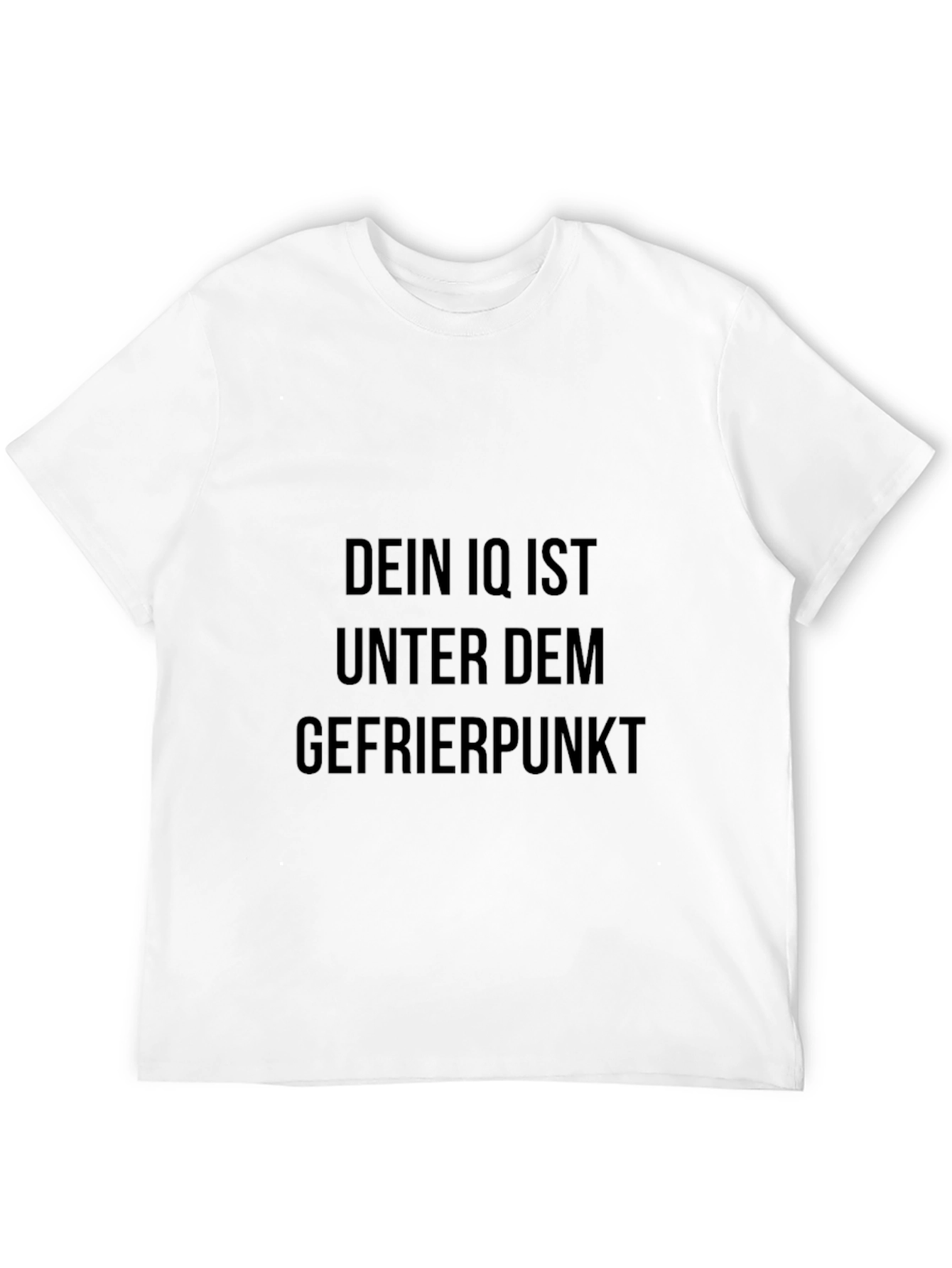 Funny German Slogan Black T-Shirt