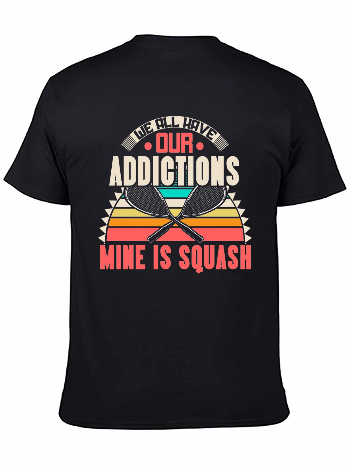 Squash Addiction T-Shirt - Unisex Graphic Tee