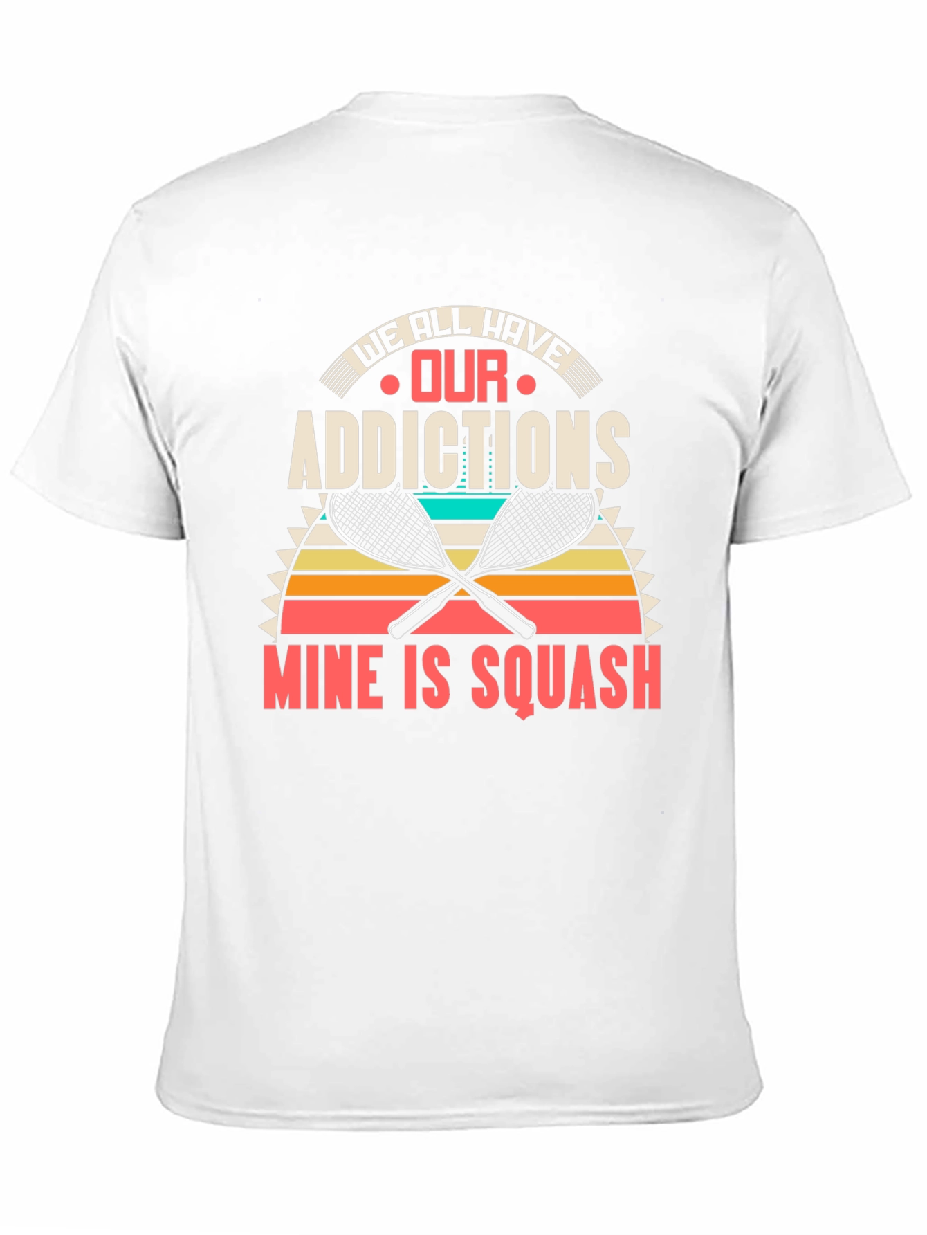 Squash Addiction T-Shirt - Unisex Graphic Tee
