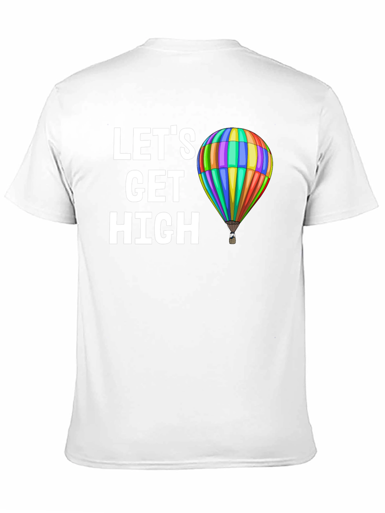 Lets Get High Hot Air Balloon Graphic Tee