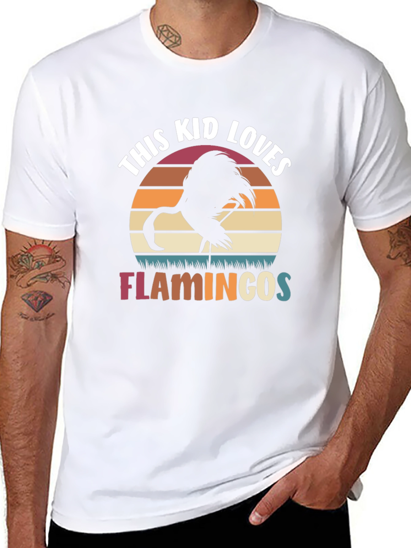 This Kid Loves Flamingos T-Shirt