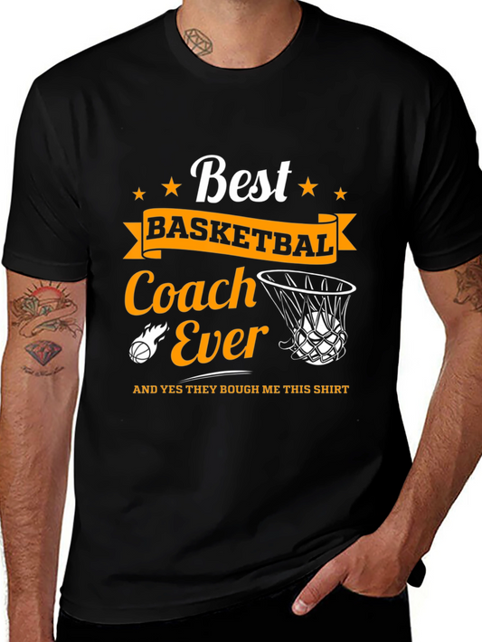 Best Basketball Coach Ever Graphic Tee