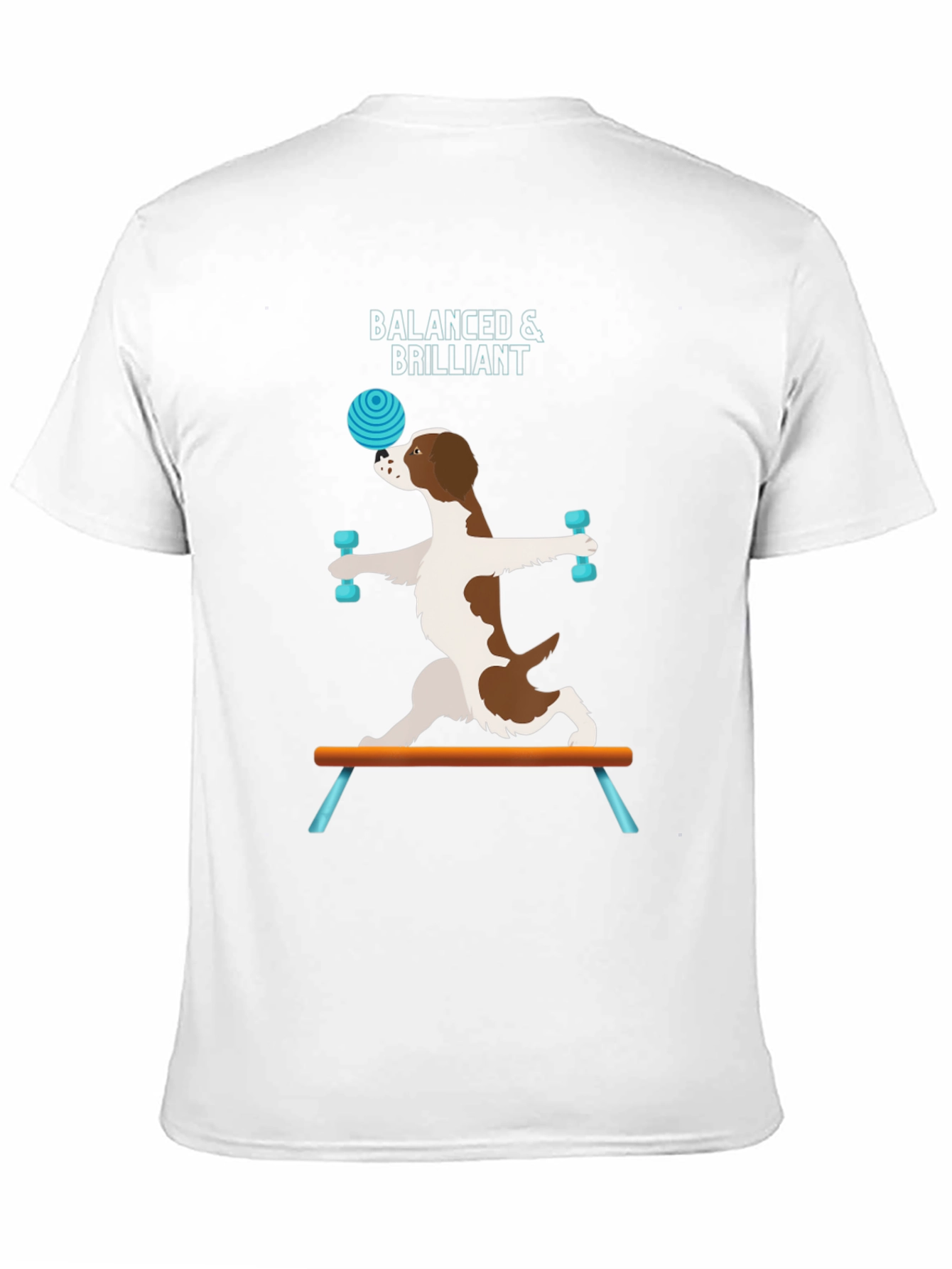 Balanced & Brilliant Dog Graphic Tee