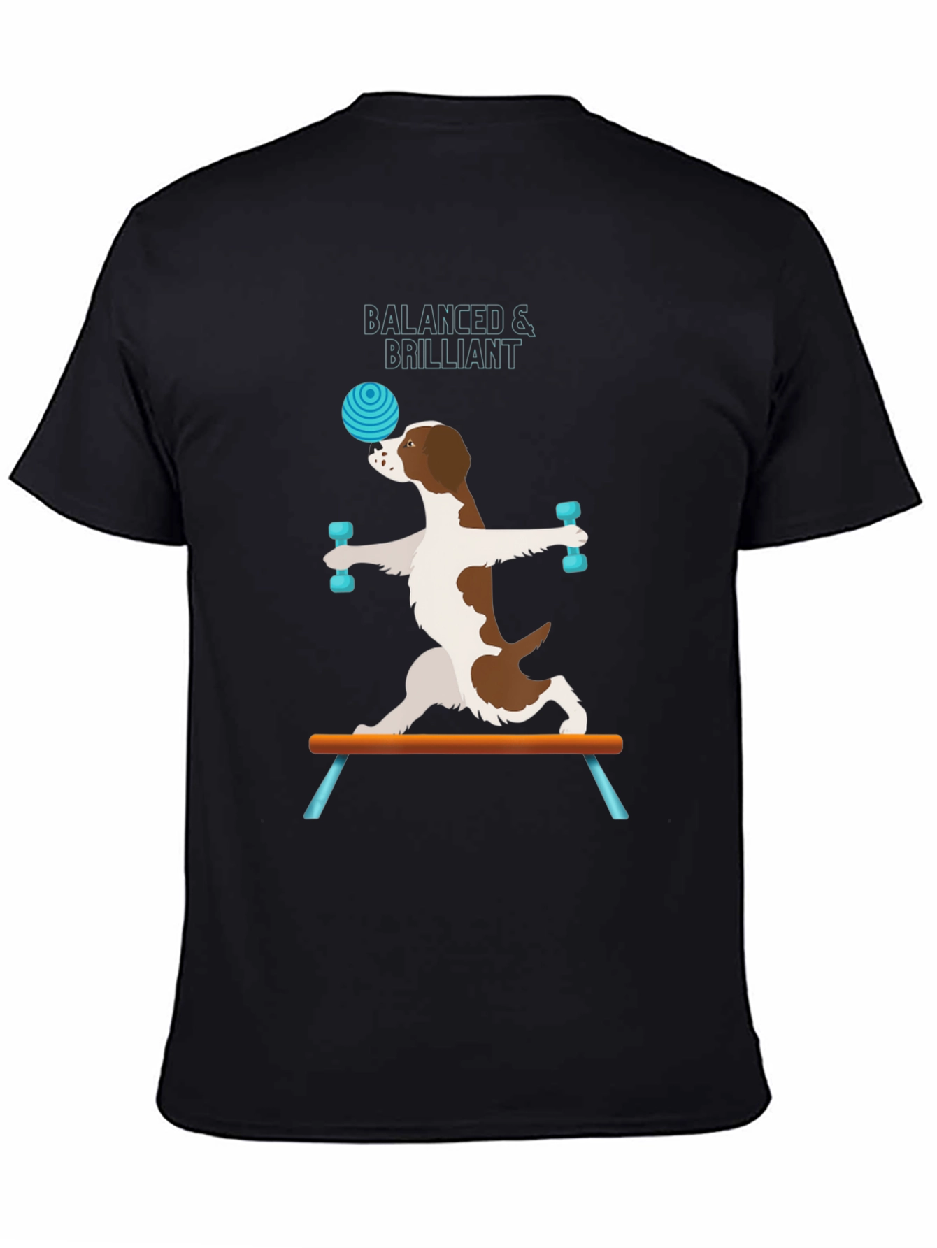 Balanced & Brilliant Dog Graphic Tee