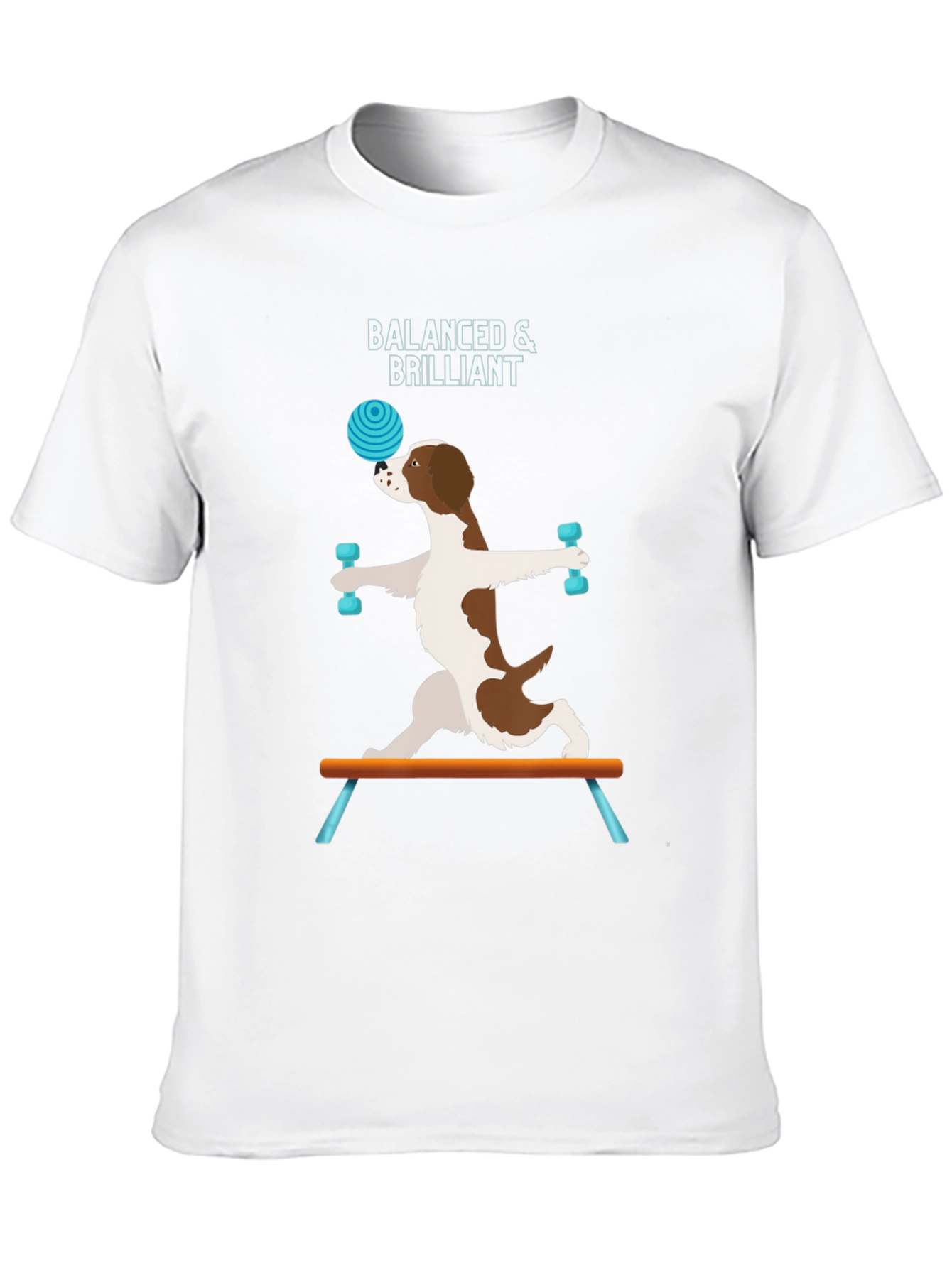 Balanced & Brilliant Dog Graphic Tee