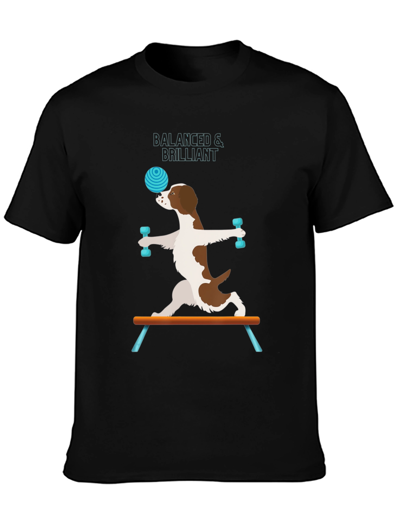 Balanced & Brilliant Dog Graphic Tee