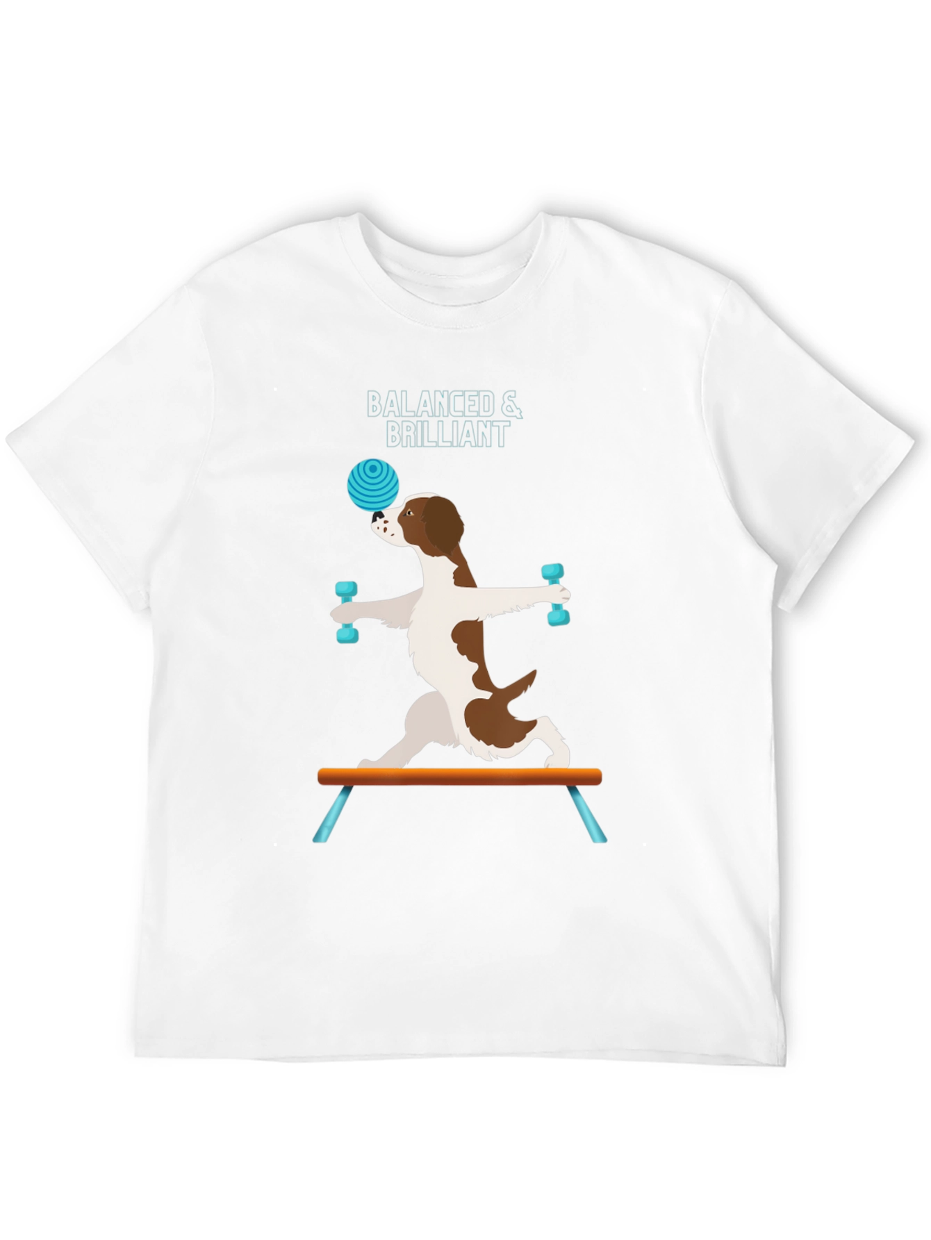 Balanced & Brilliant Dog Graphic Tee