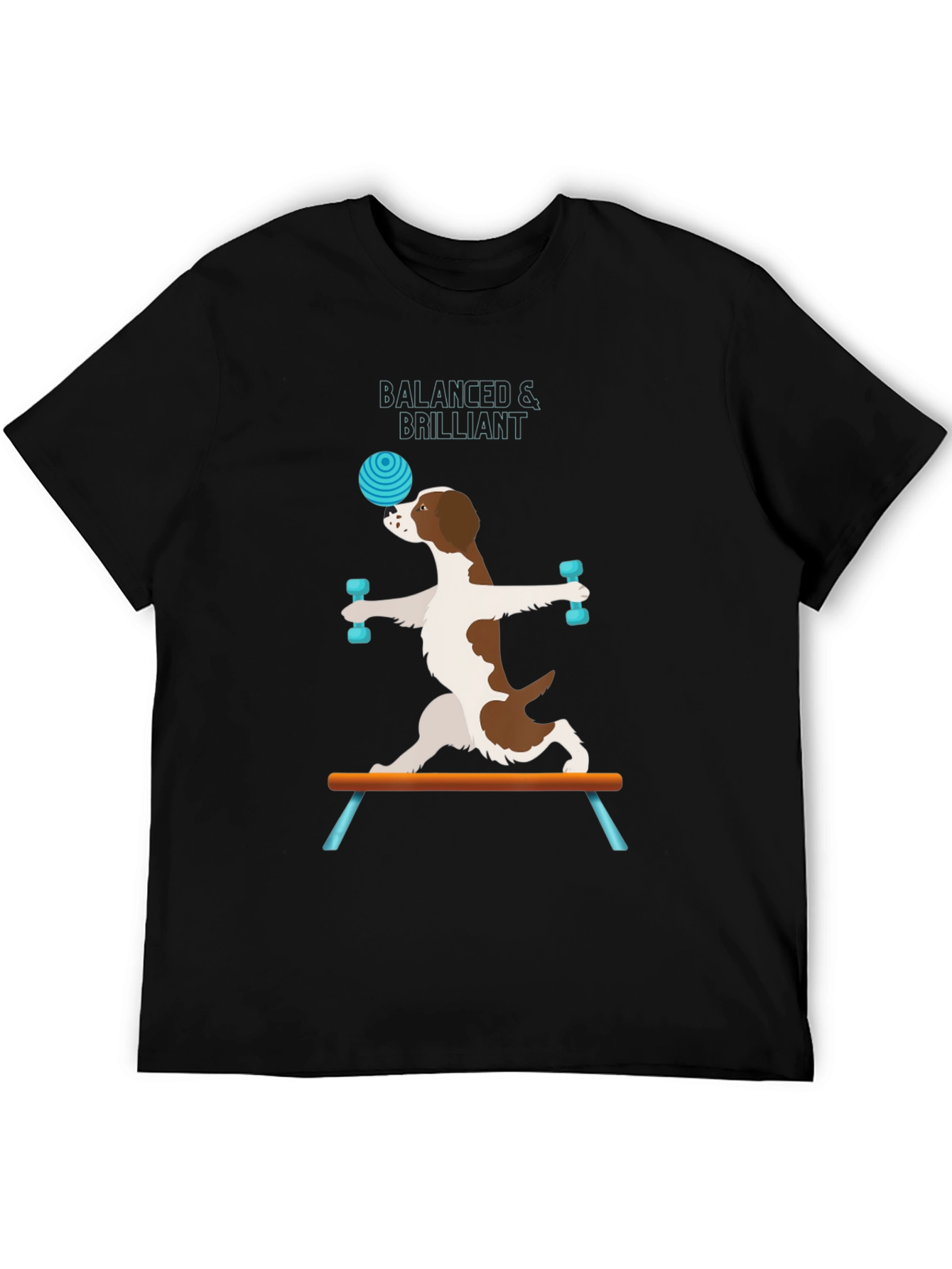 Balanced & Brilliant Dog Graphic Tee