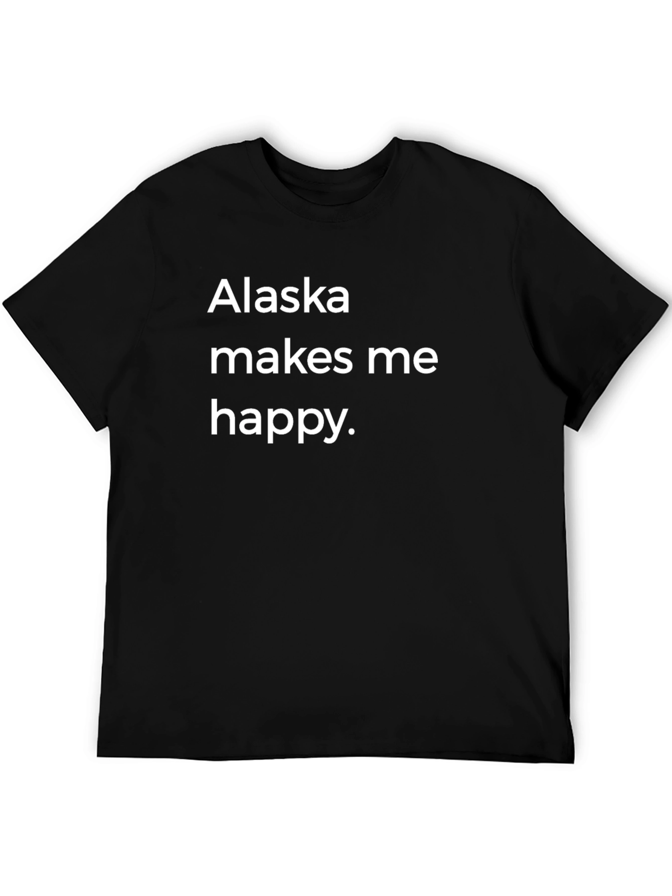 Alaska Makes Me Happy Graphic Tee