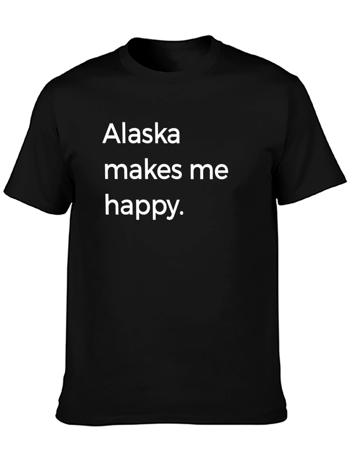 Alaska Makes Me Happy Graphic Tee