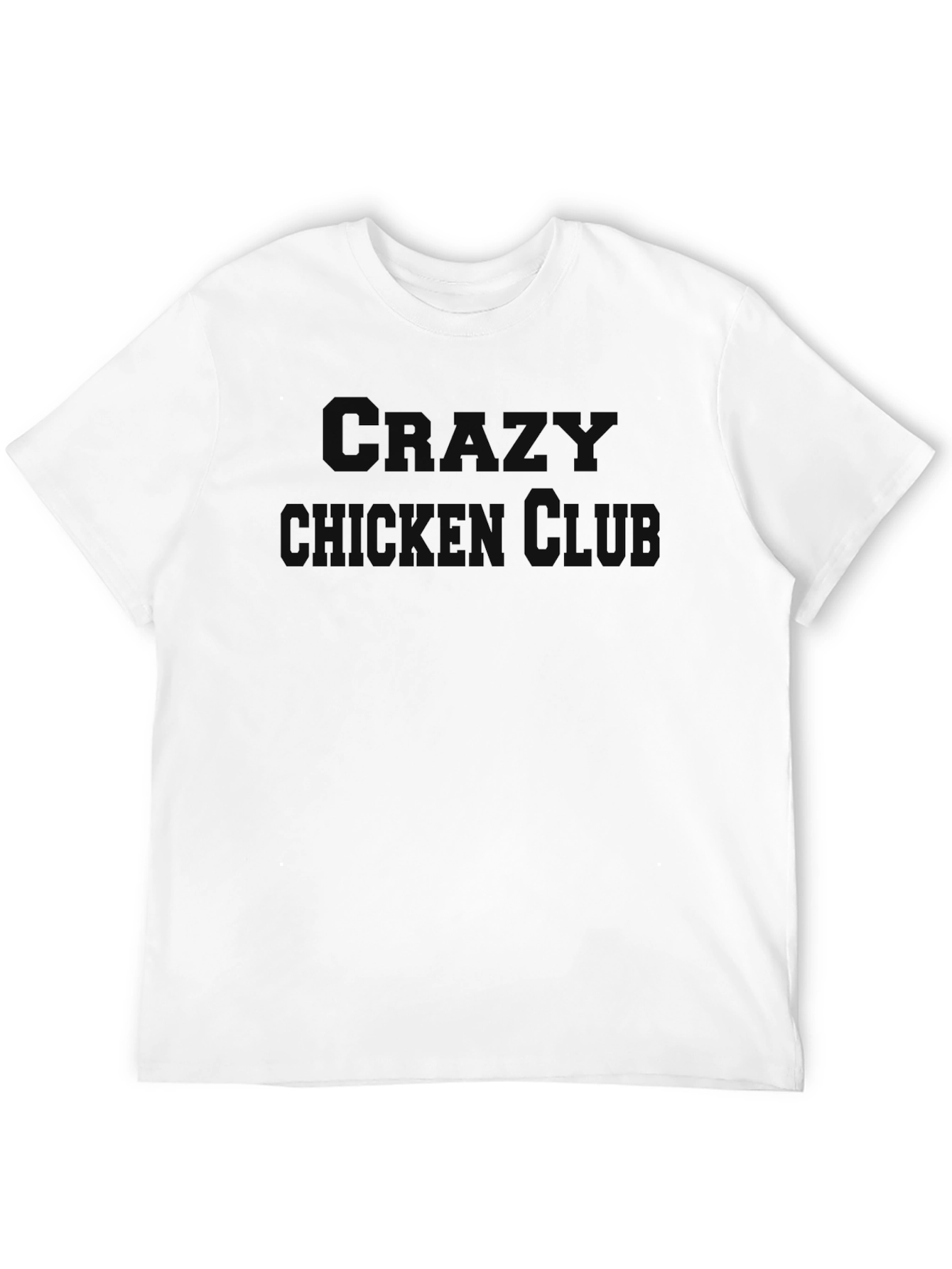 Crazy Chicken Club Graphic T-Shirt