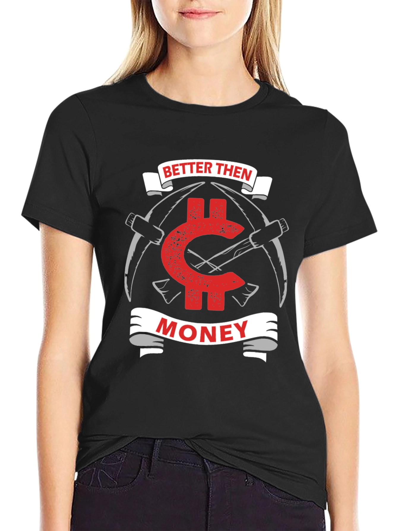 Better Than Money Crypto T-Shirt - Bitcoin Mining Tee