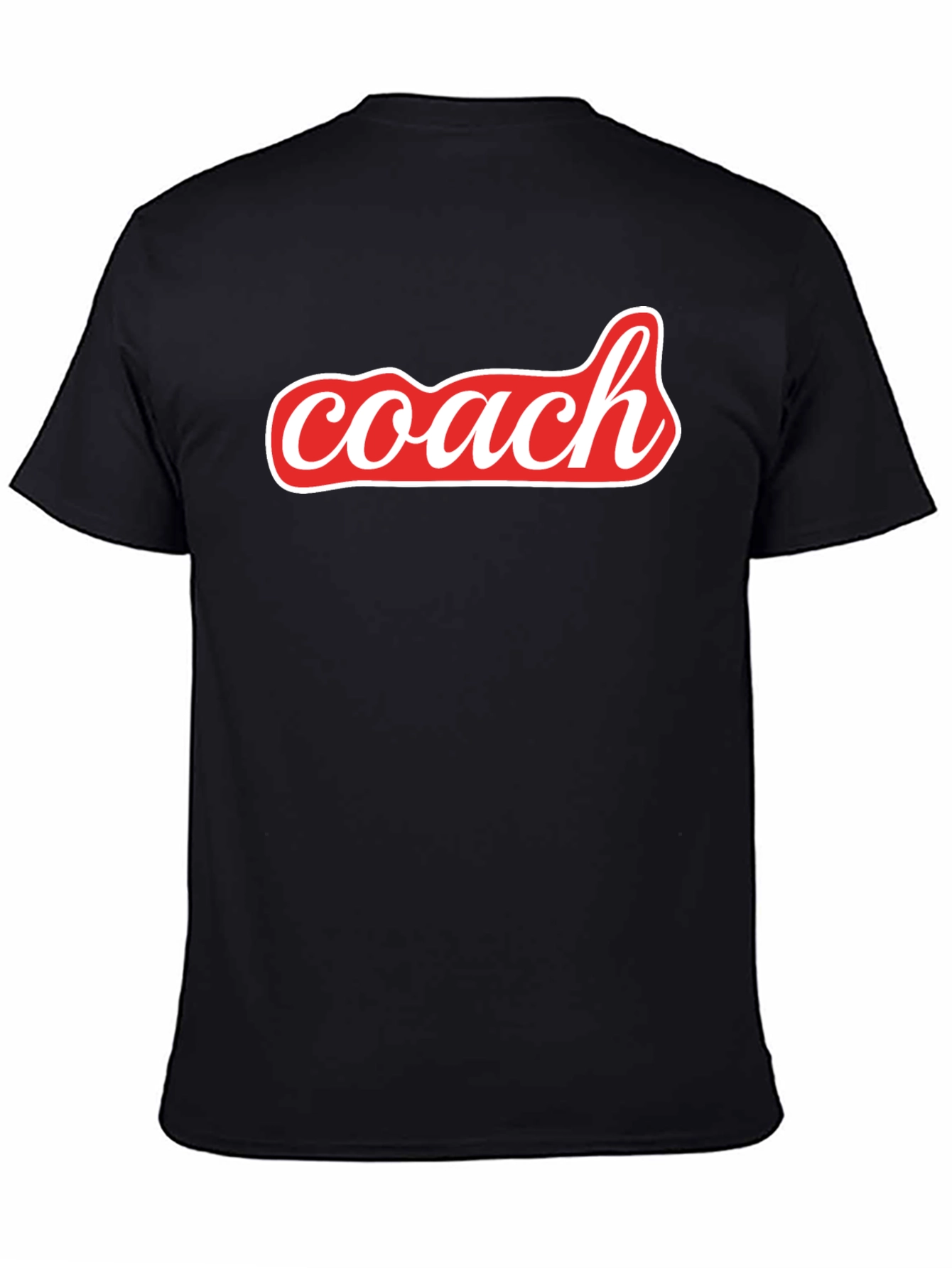 Coach Graphic Tee - Black Casual Shirt