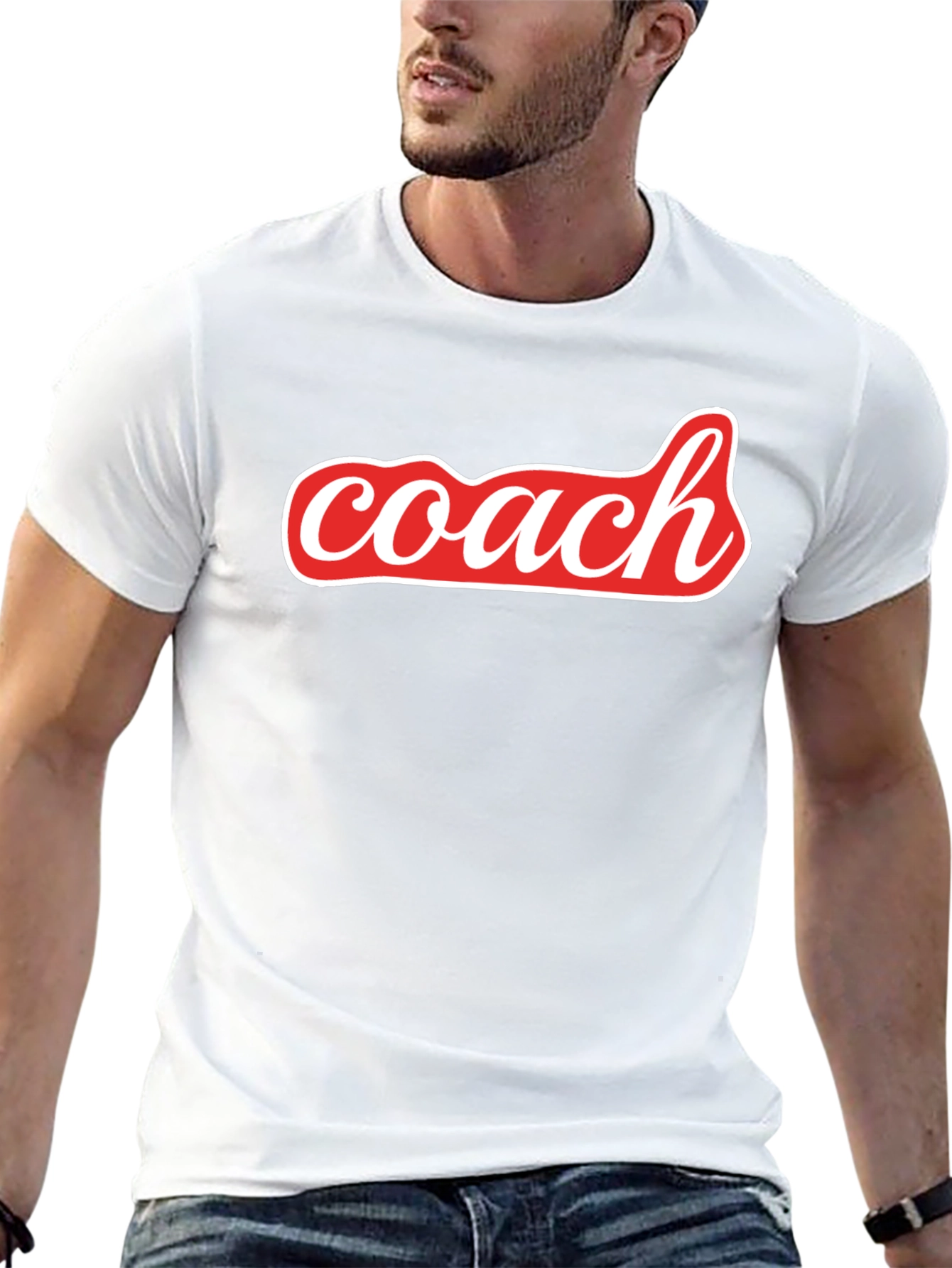 Coach Graphic Tee - Black Casual Shirt