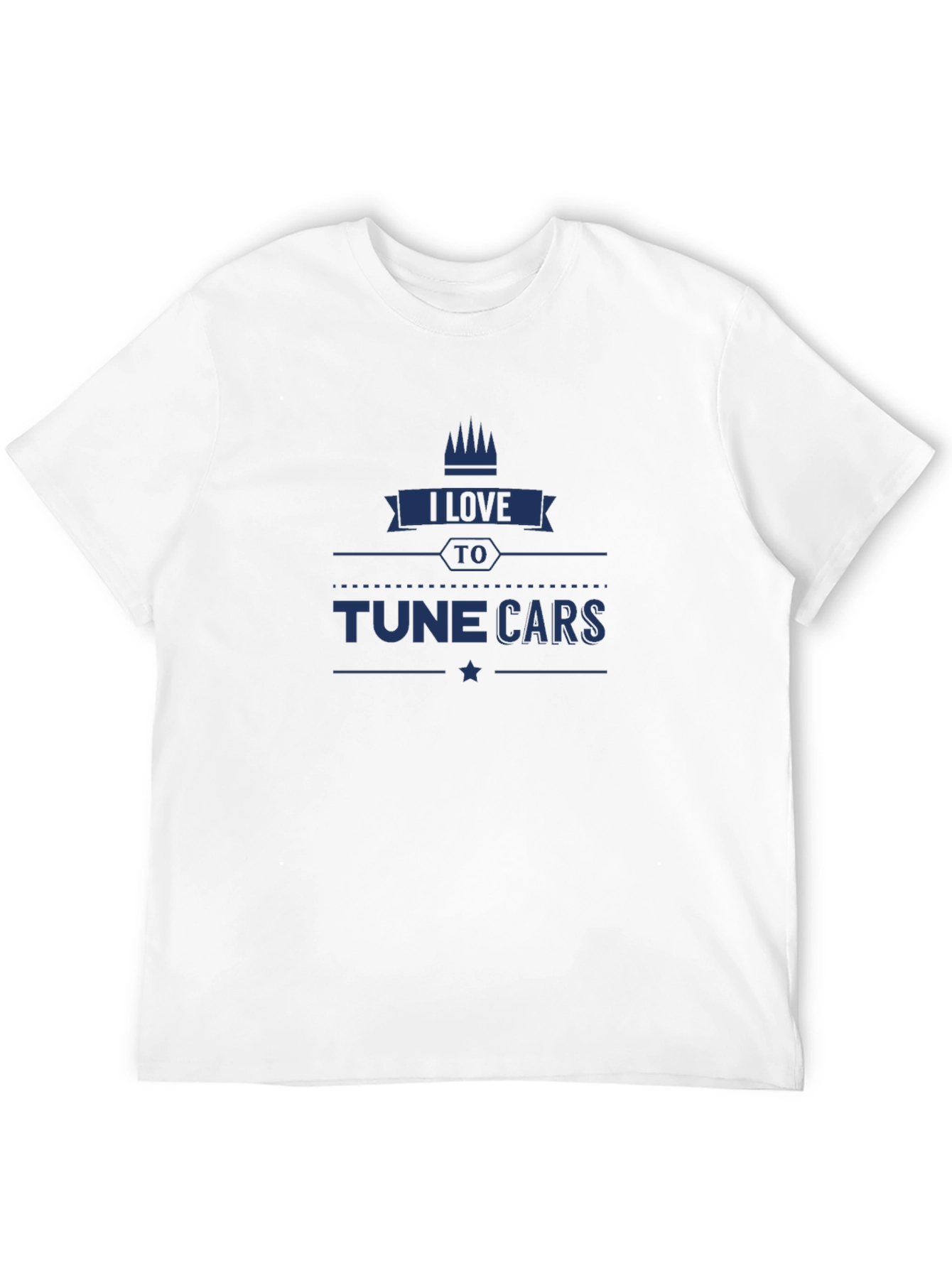 I Love to Tune Cars T-Shirt - Black