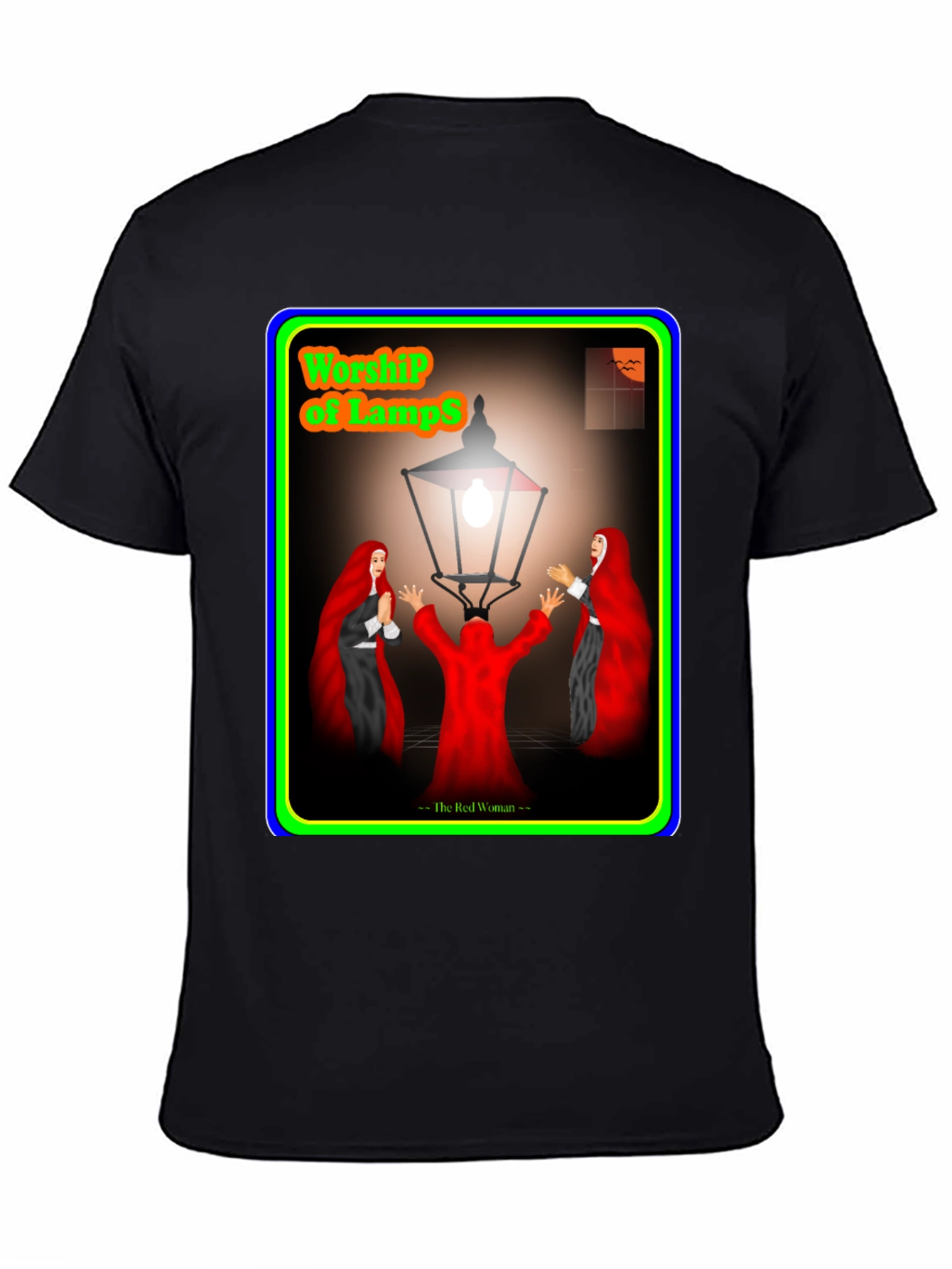 Worship of Lamps T-Shirt - The Red Woman